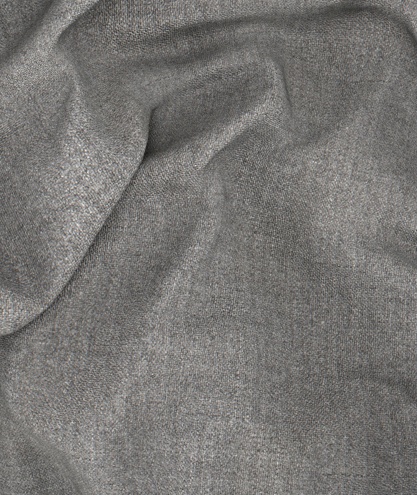 Abito Flanella Tela Cashmere Grigio - Image 3