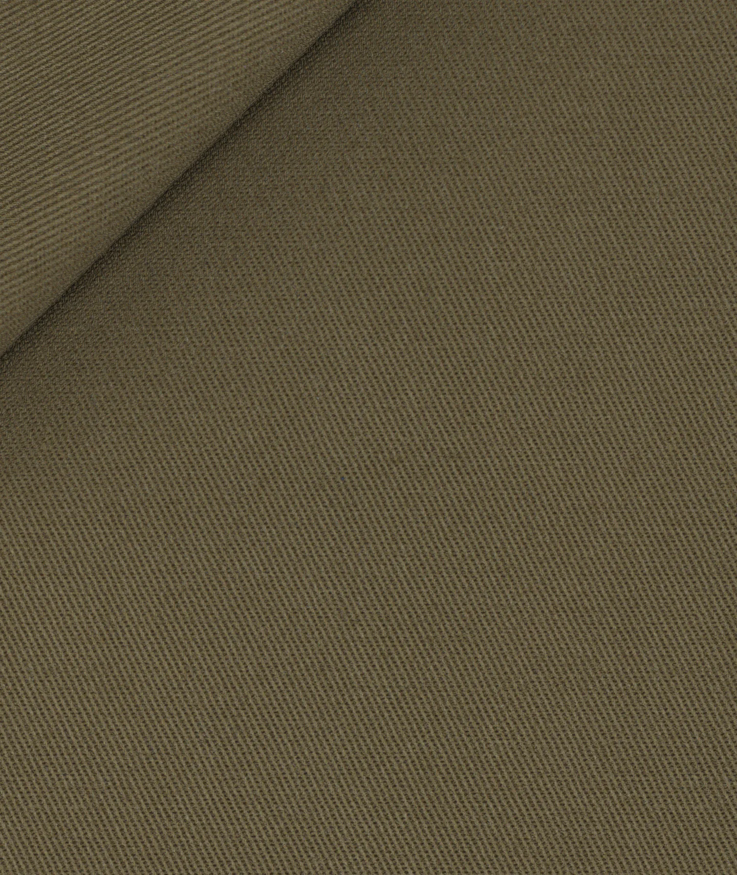 Abito in twill di cotone stretch verde - Image 2