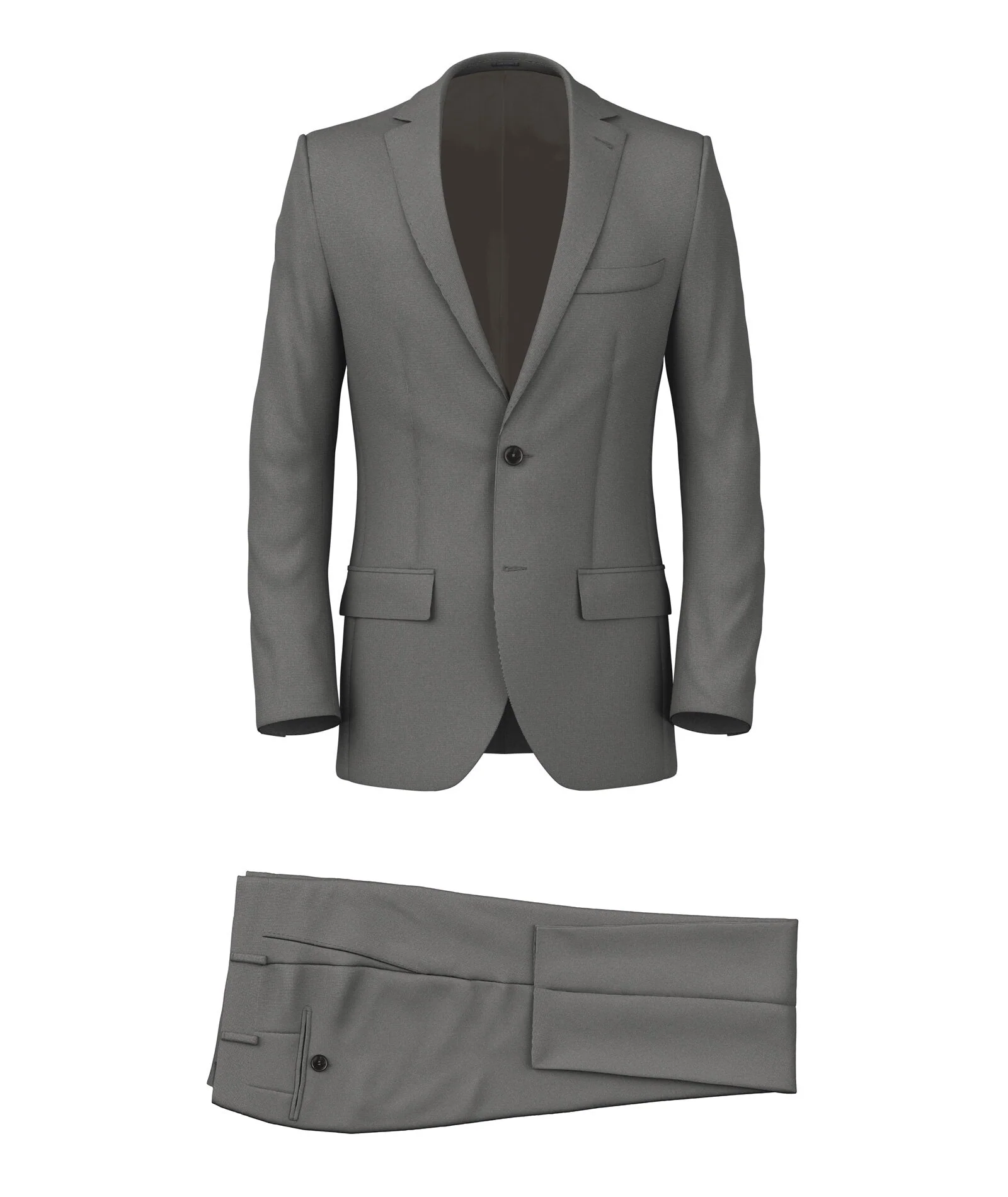 Abito Signature Micro Design Grigio