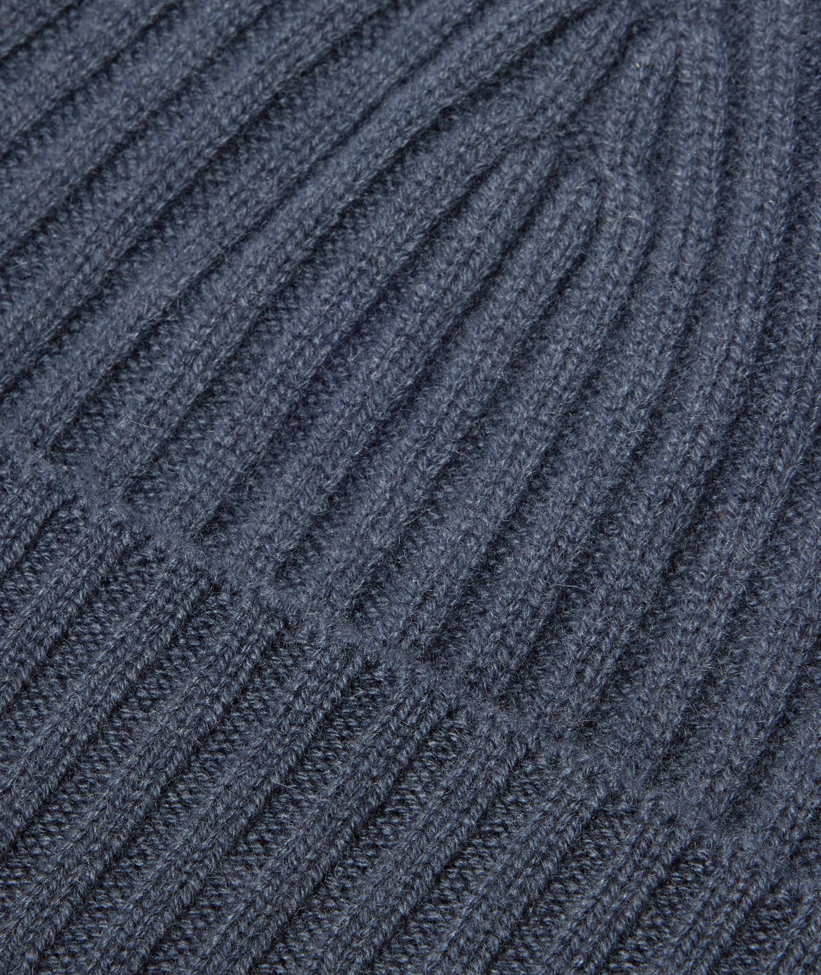 Berretto in cashmere blu petrolio - Image 3