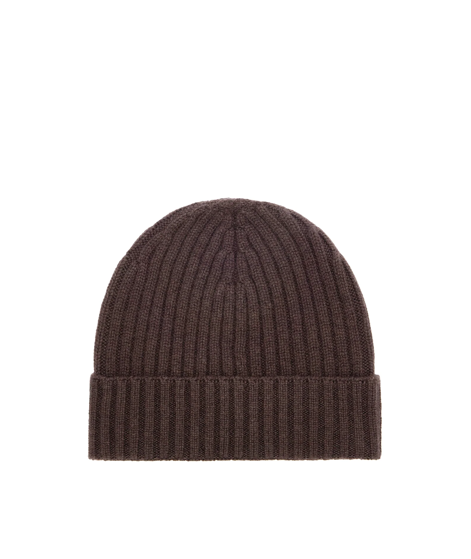 Berretto in cashmere marrone - Image 2