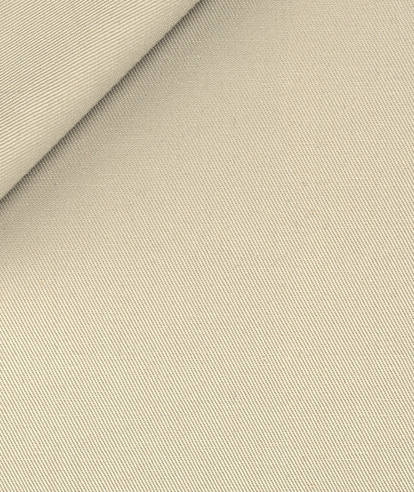 Blazer beige in twill di cotone stretch - Image 2