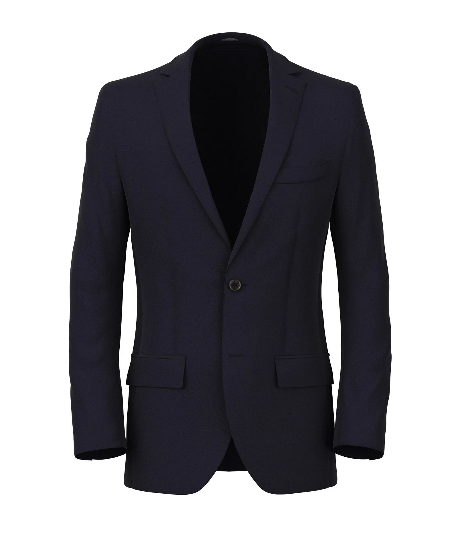 Blazer Blu in Twill di Lana