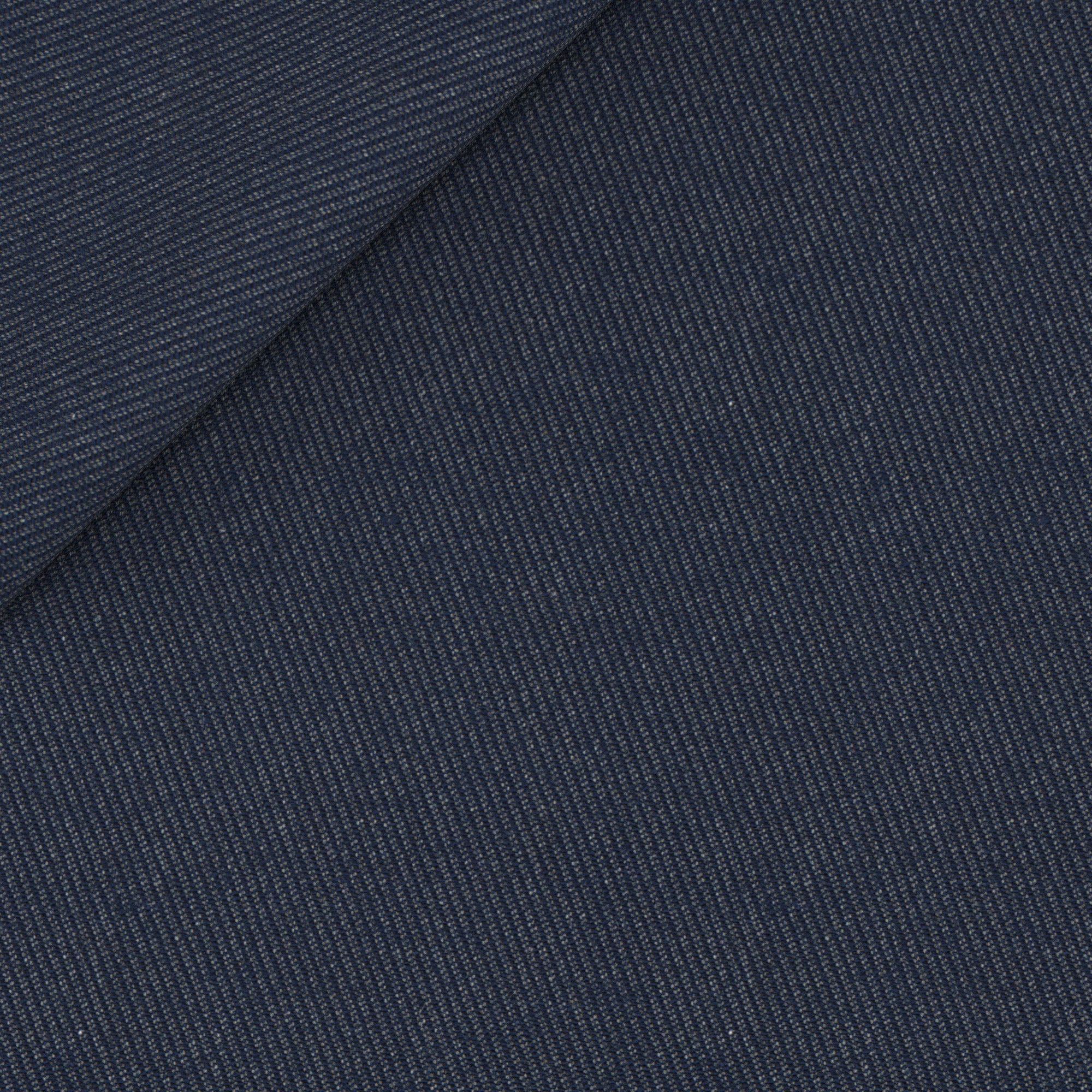 Blazer in twill di cotone stretch blu denim - Image 2