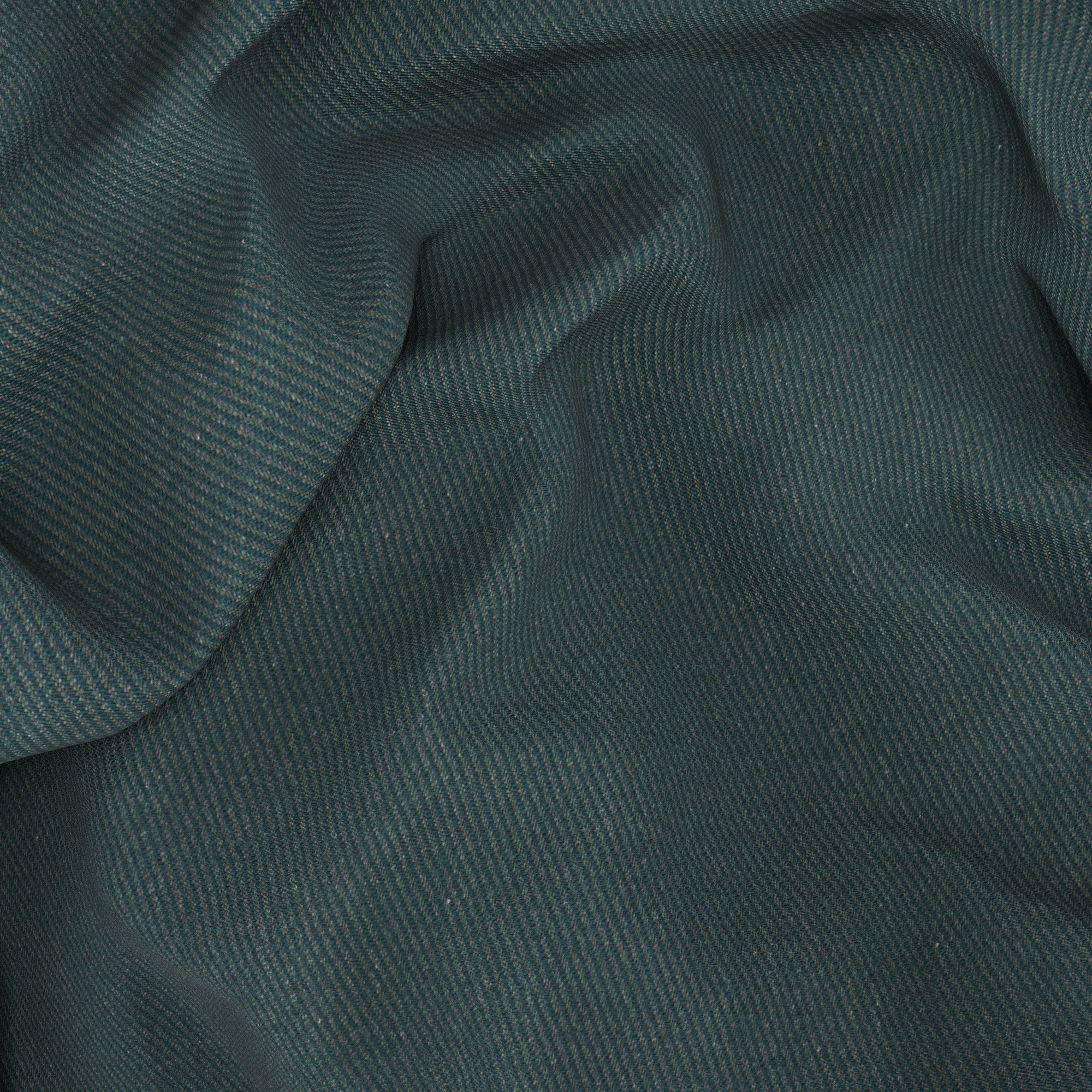 Blazer in twill di cotone stretch verde bosco - Image 4
