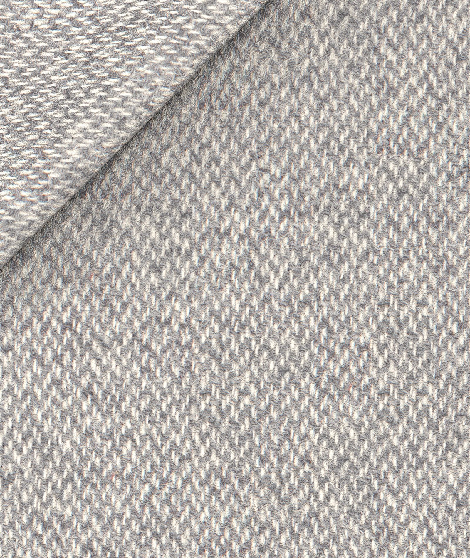 Blazer micro-design grigio chiaro in lana - Image 3