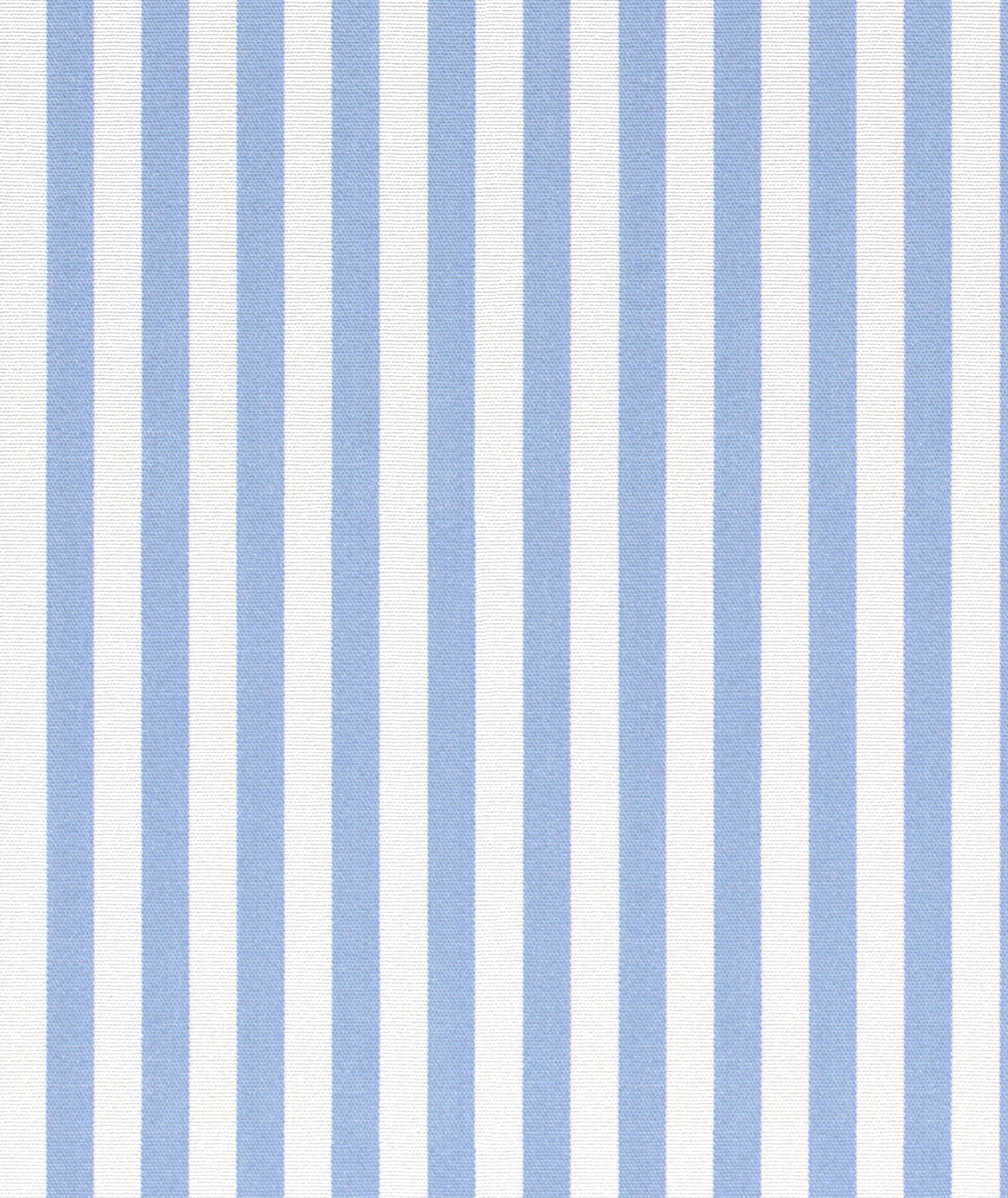 Camicia a righe azzurre in cotone - Image 4