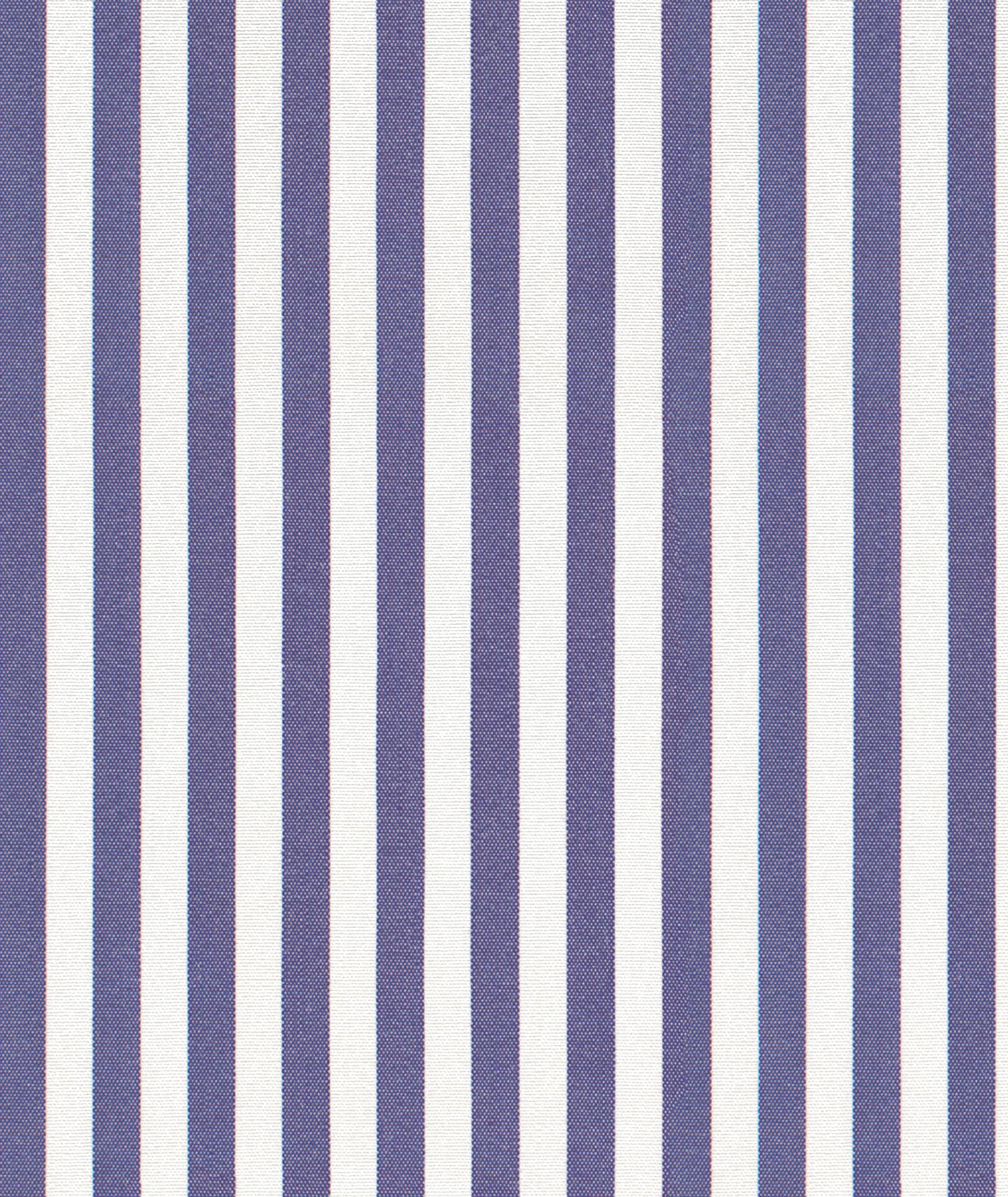 Camicia a righe blu in cotone - Image 4