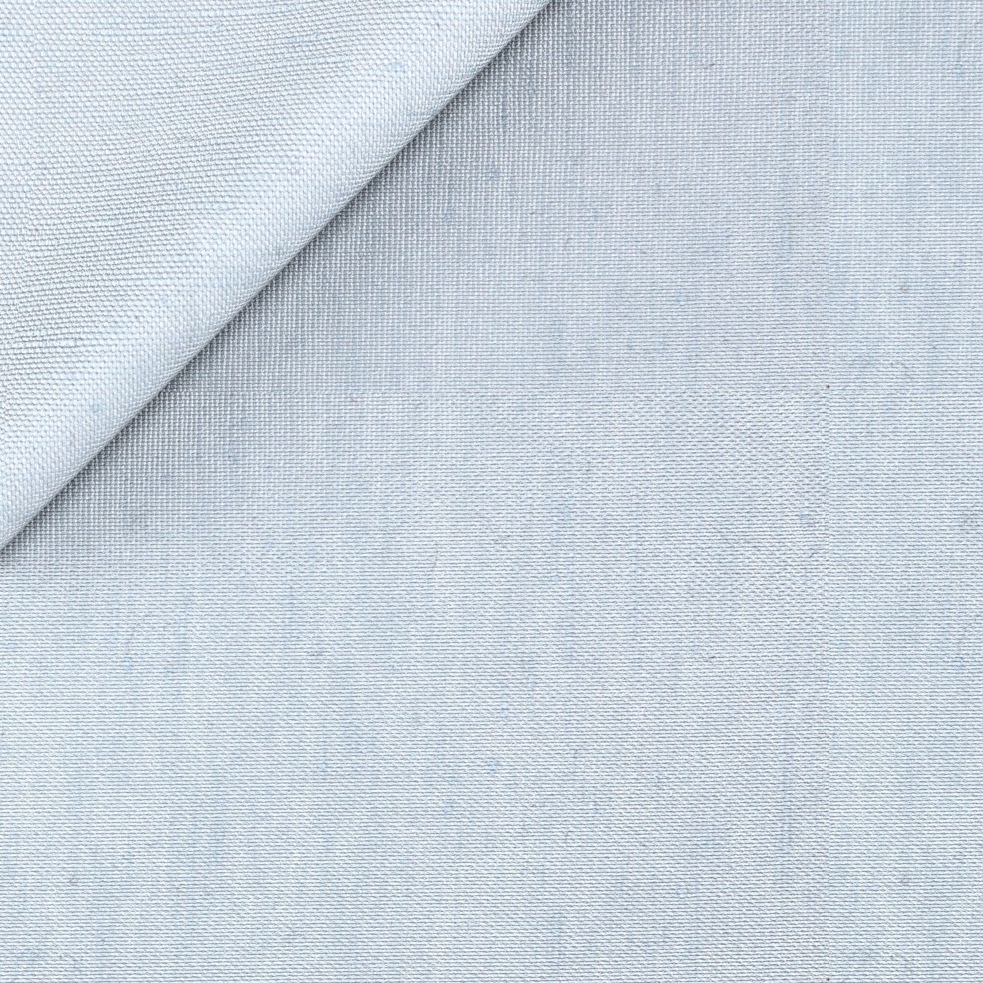 Camicia azzurro in cotone e lino - Image 4