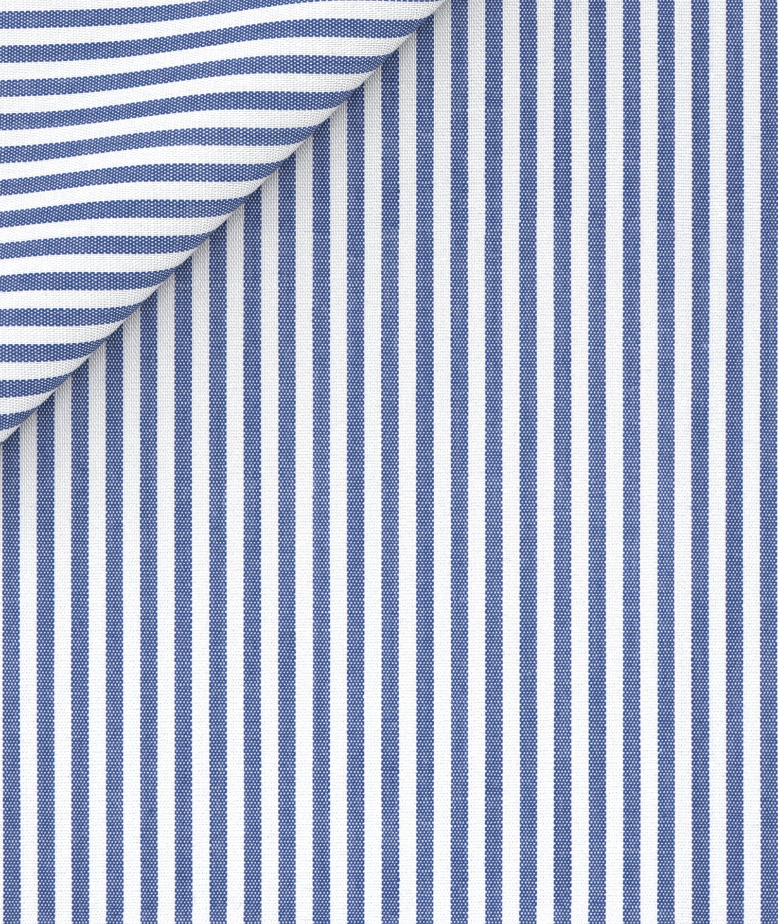 Camicia Easy Iron Blu Righe - Image 4