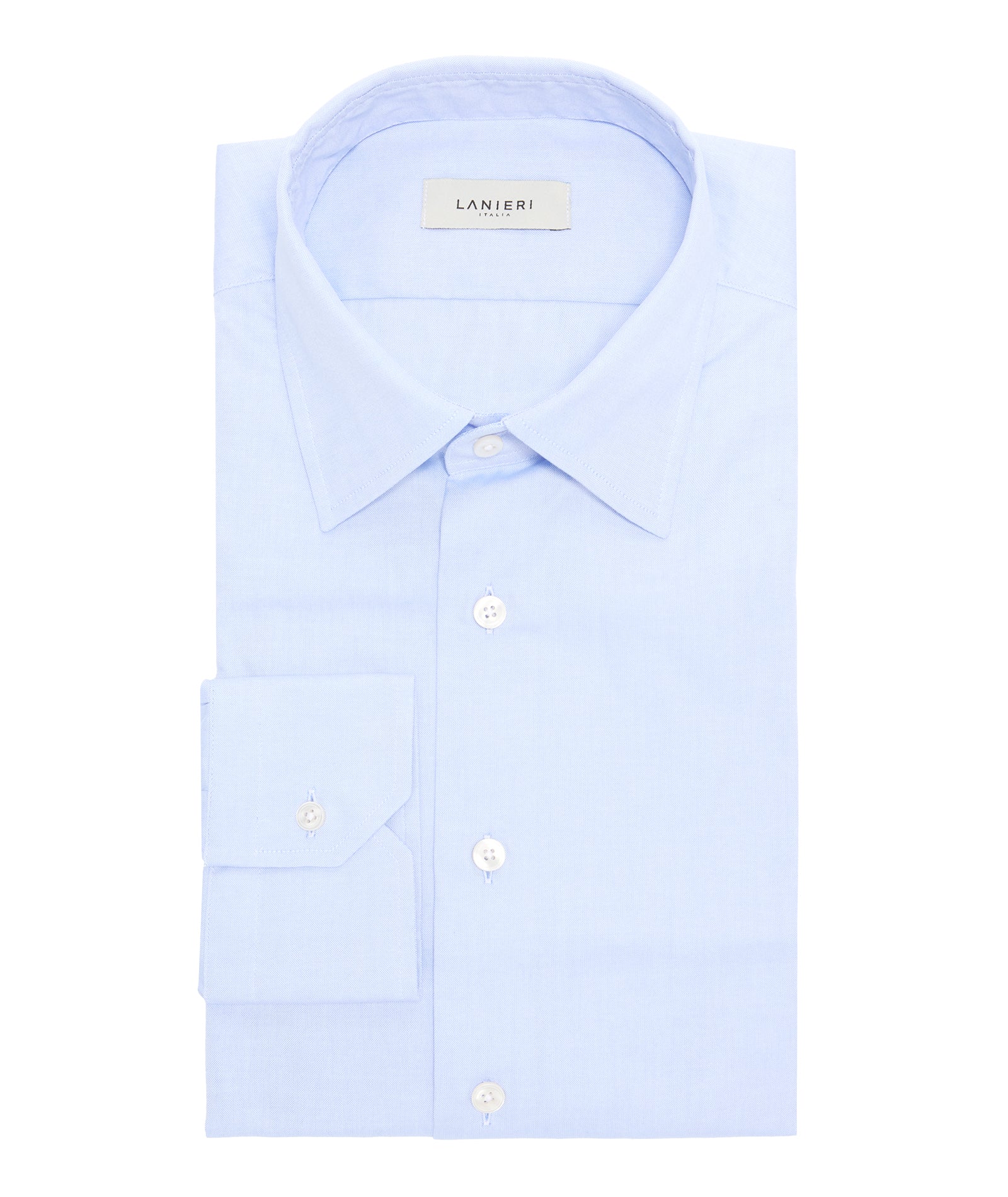 Camicia Icon Azzurra Oxford Cotone - Image 2
