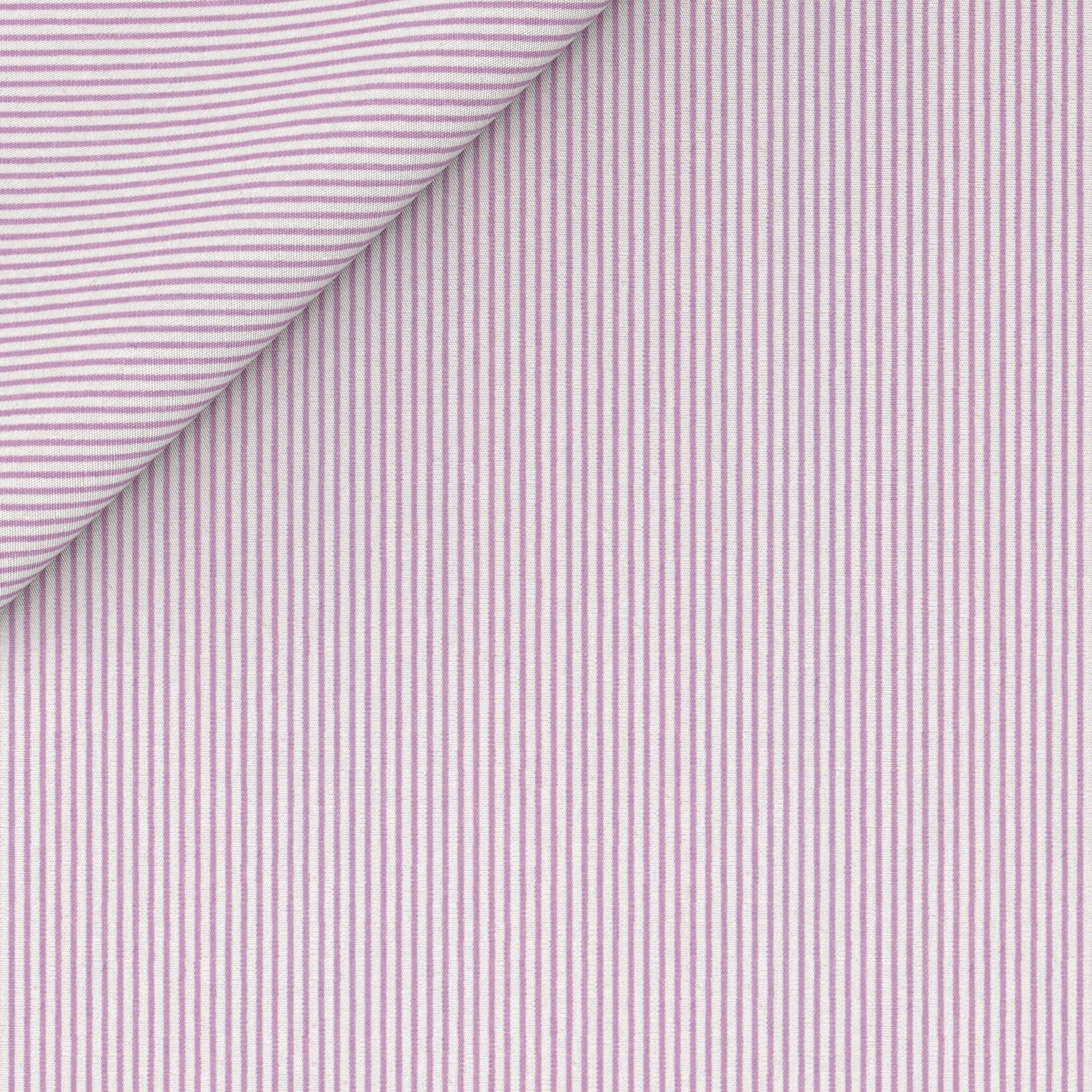 Camicia in cotone a righe rosa - Image 4
