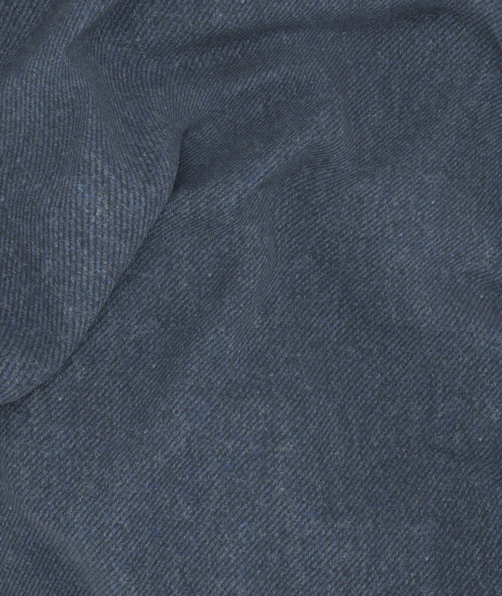 Camicia in cotone blu scuro - Image 5