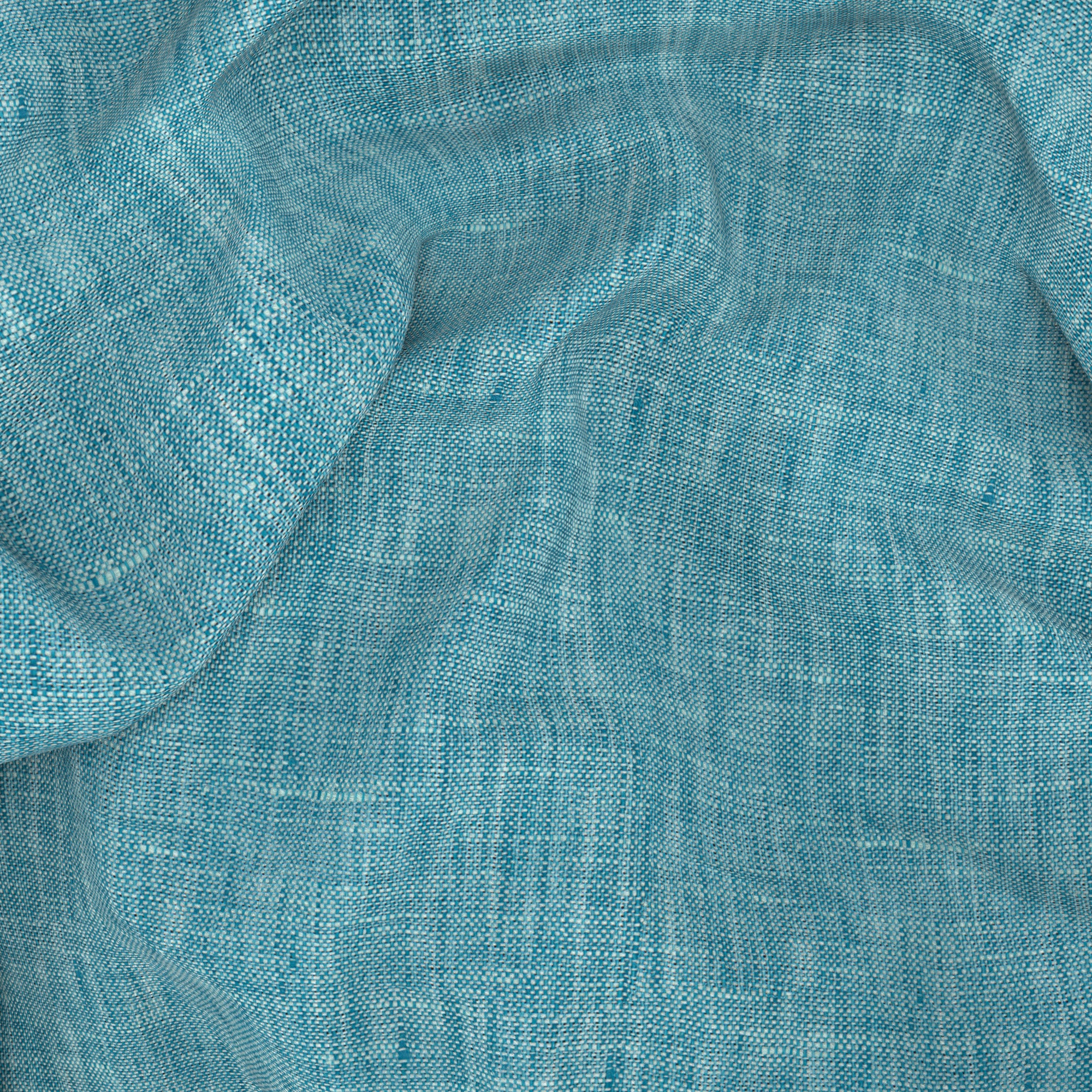 Camicia in lino turchese - Image 7