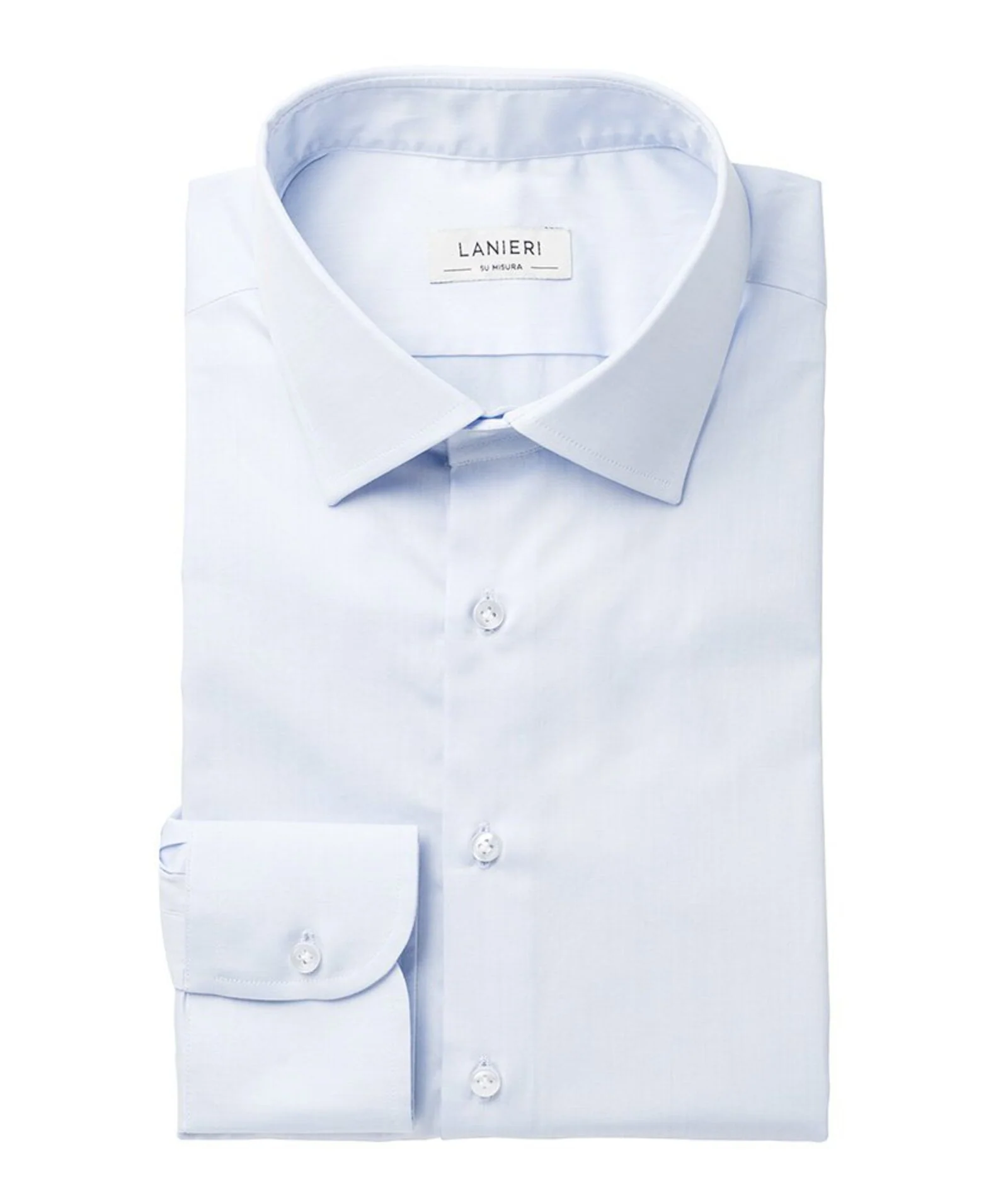 Camicia Natural Stretch Azzurra Torino - Image 3