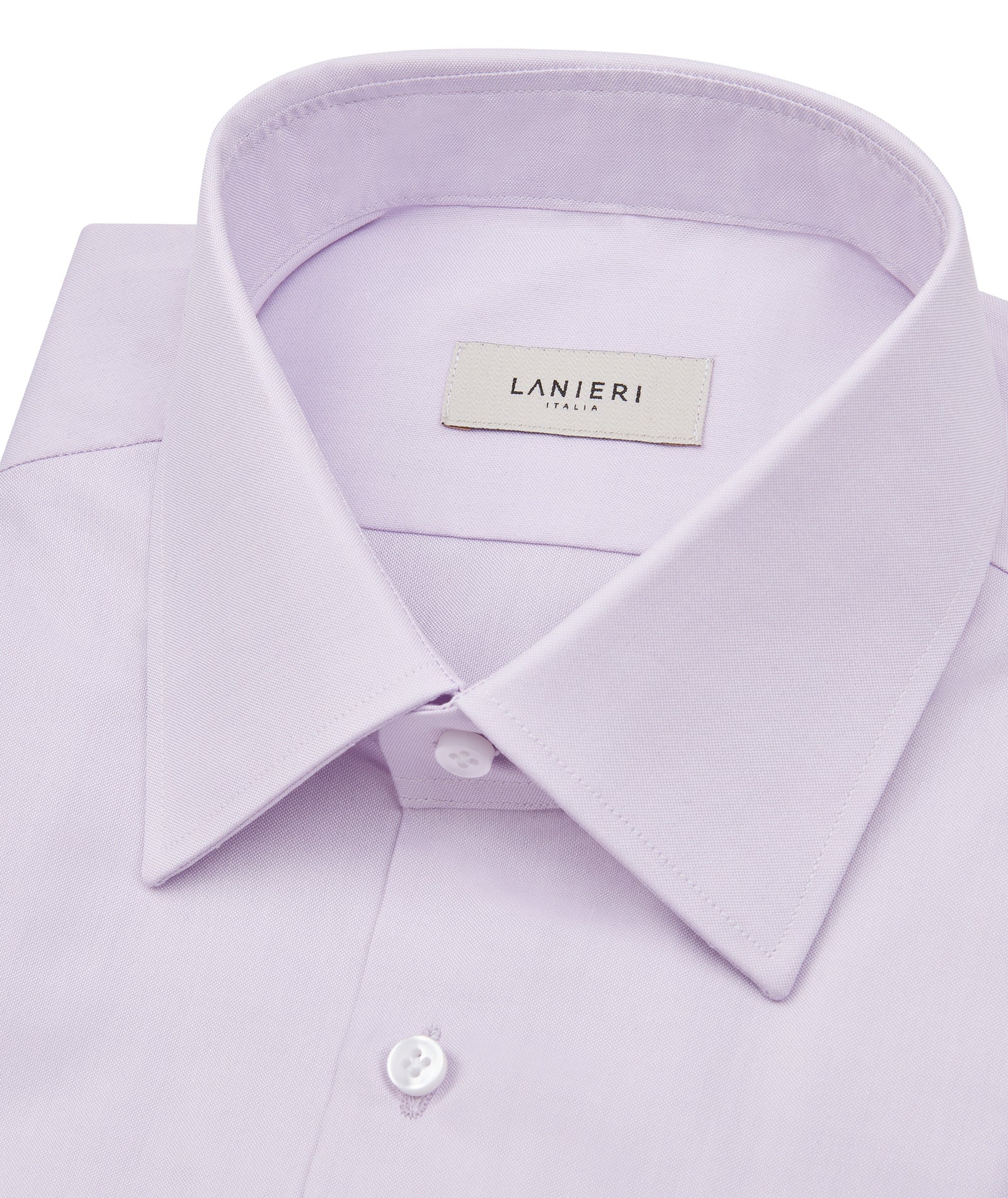 Camicia Pinpoint rosa in Cotone - Image 2