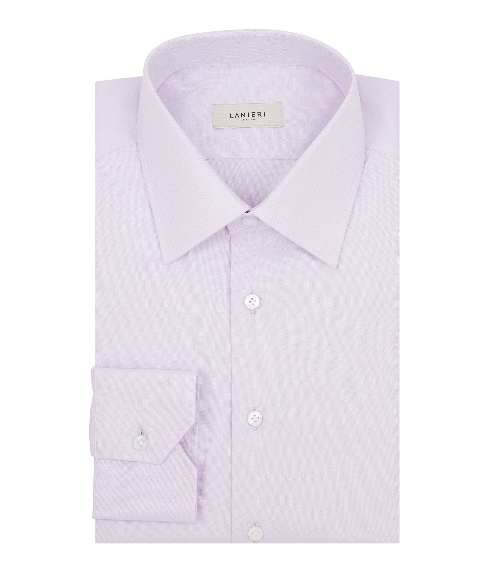 Camicia Pinpoint rosa in Cotone - Image 3