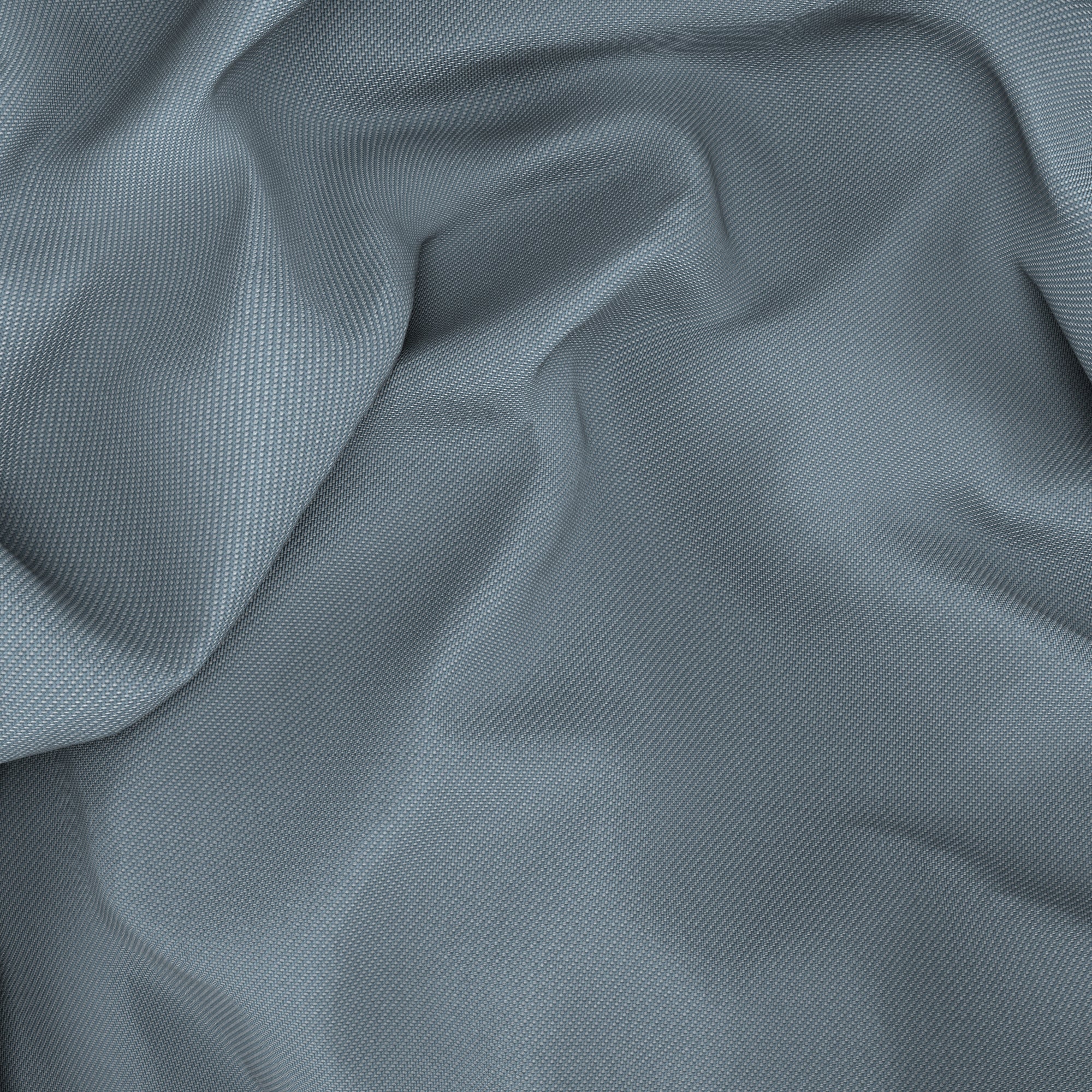 Giacca in lana lino azzurro denim - Image 4