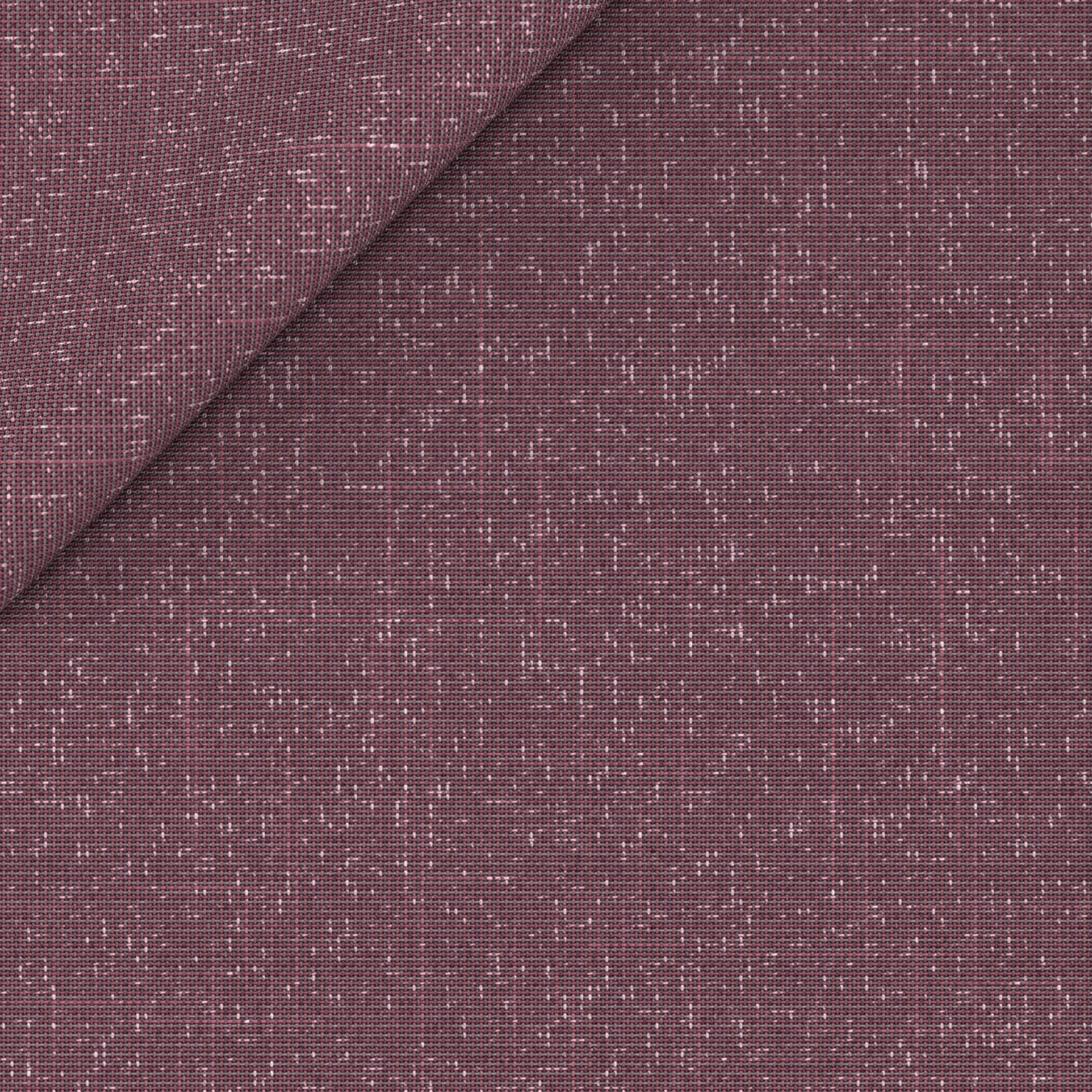 Giacca in lana seta lino bordeaux - Image 2