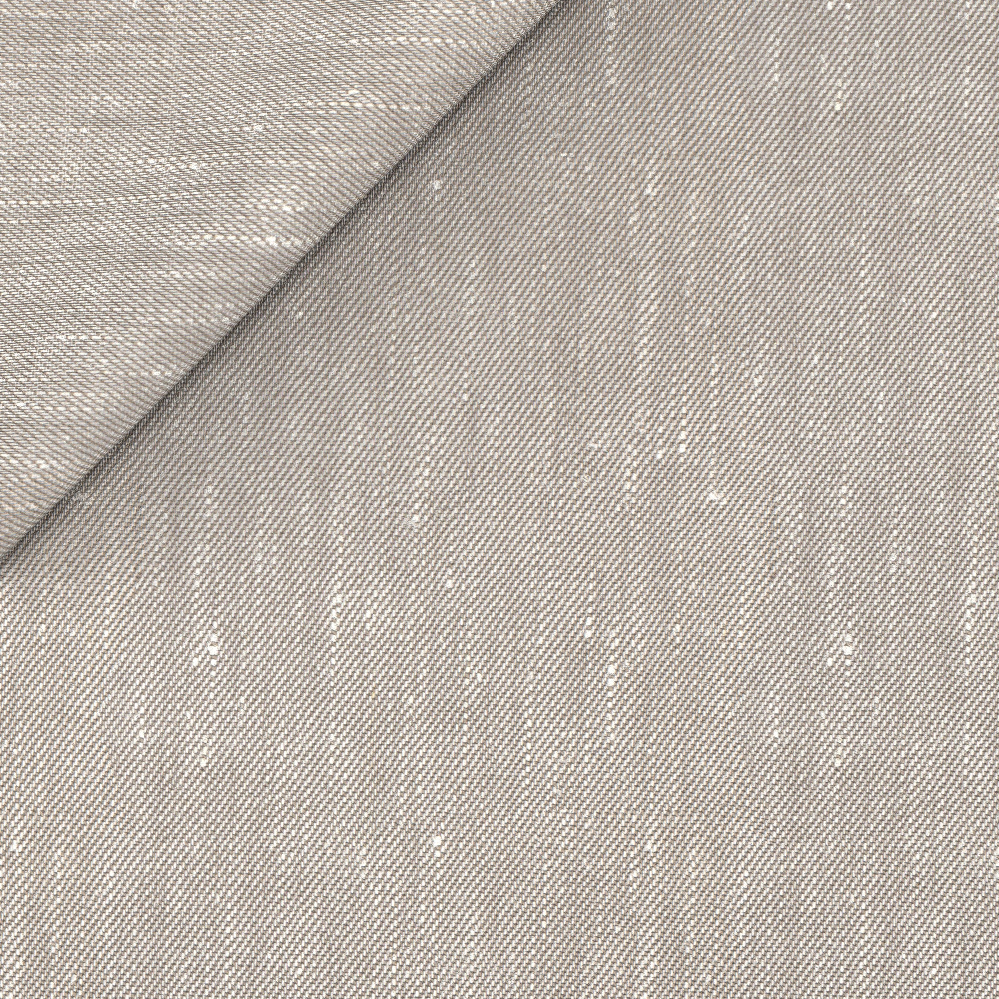 Giacca in lino lana beige effetto denim - Image 4