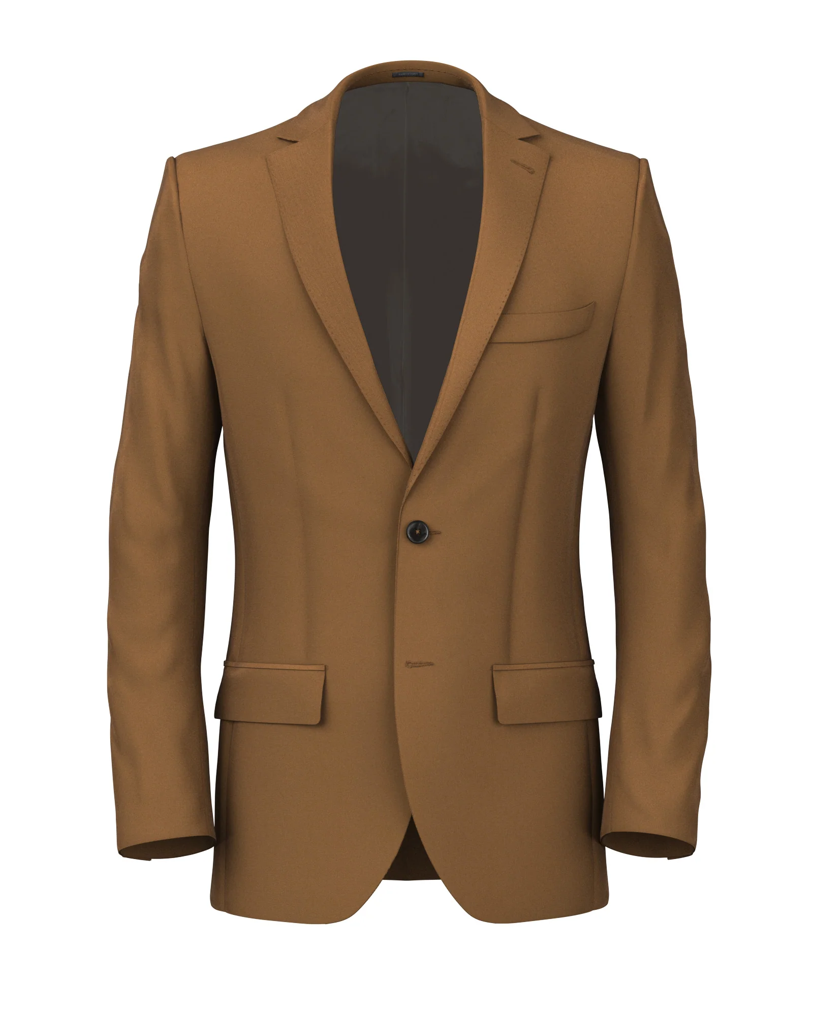 Giacca in twill di cotone beige