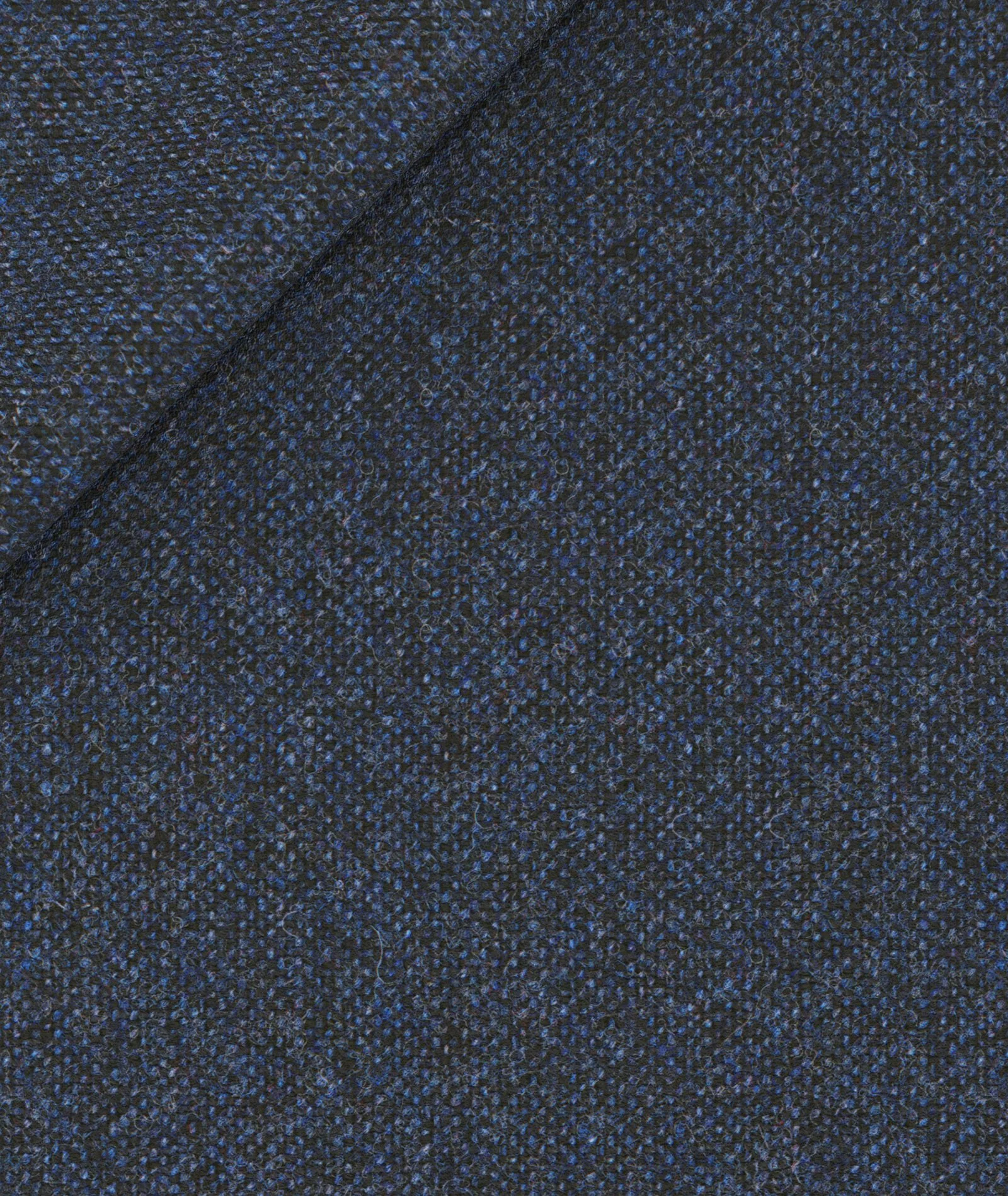 Giacca Su Misura da uomo in lana shetland cashmere blu - Image 2