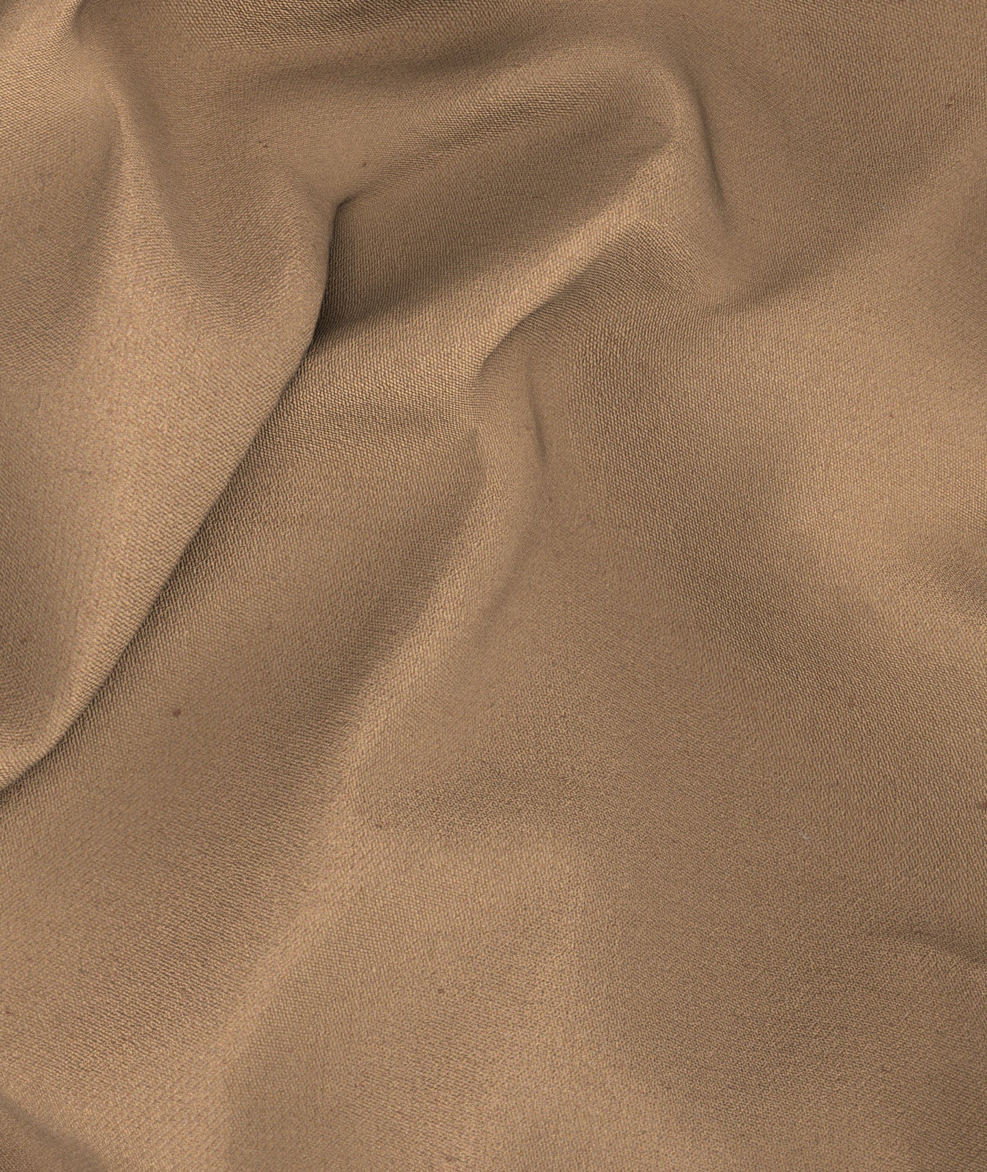 Gilet beige in twill di cotone e seta - Image 3