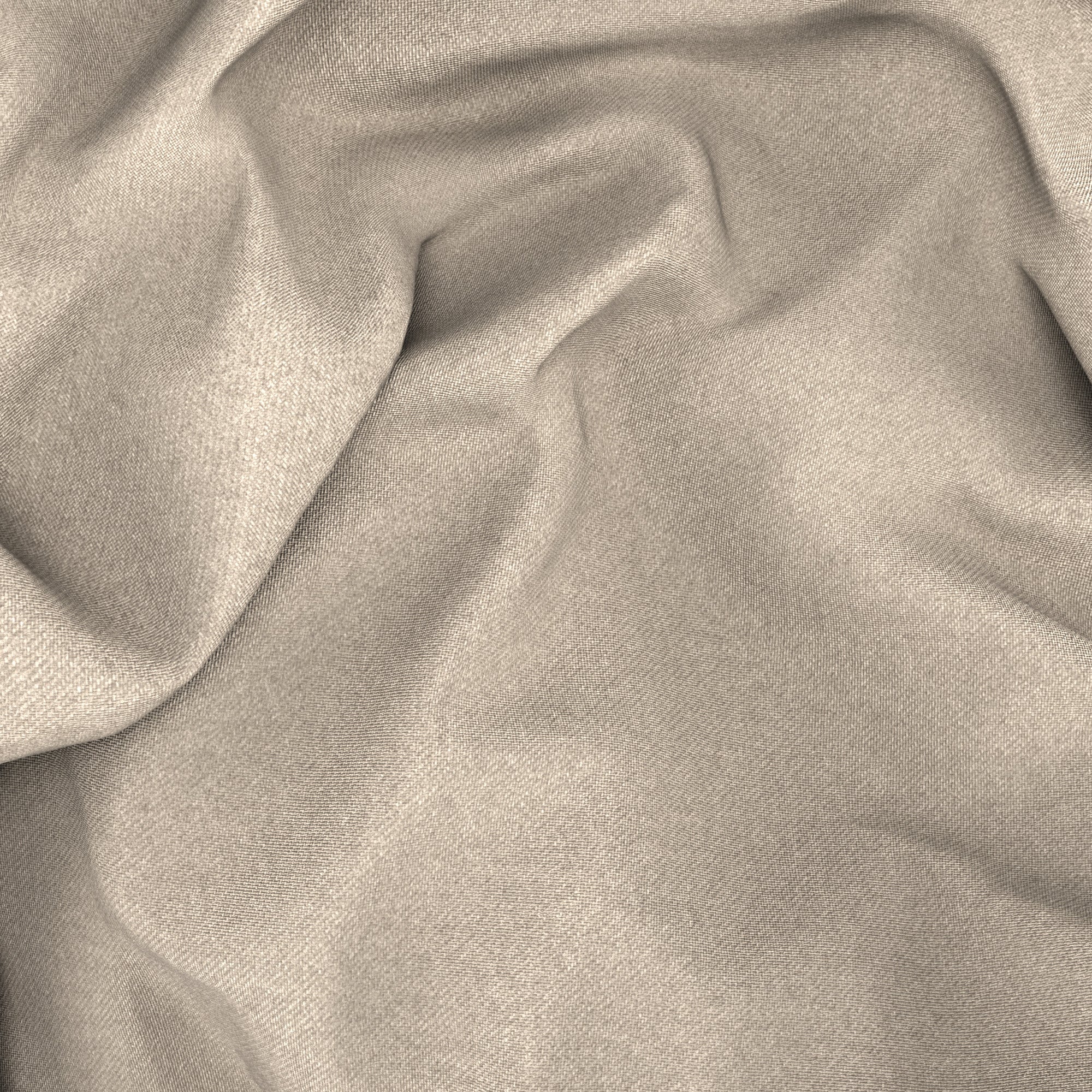 Gilet beige mélange in twill di lana - Image 4
