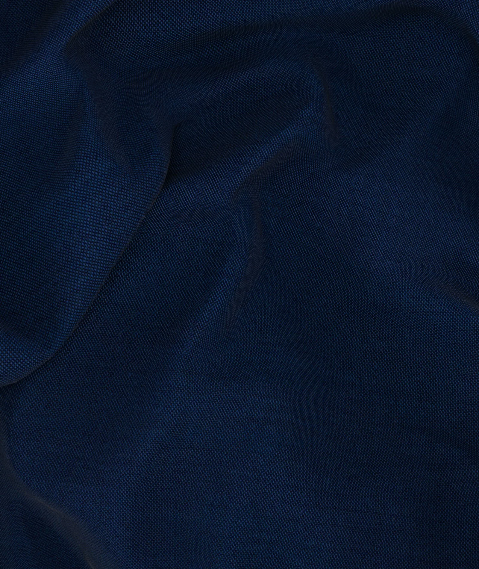 Gilet Blu scuro in Tela di Lana 110s - Image 3