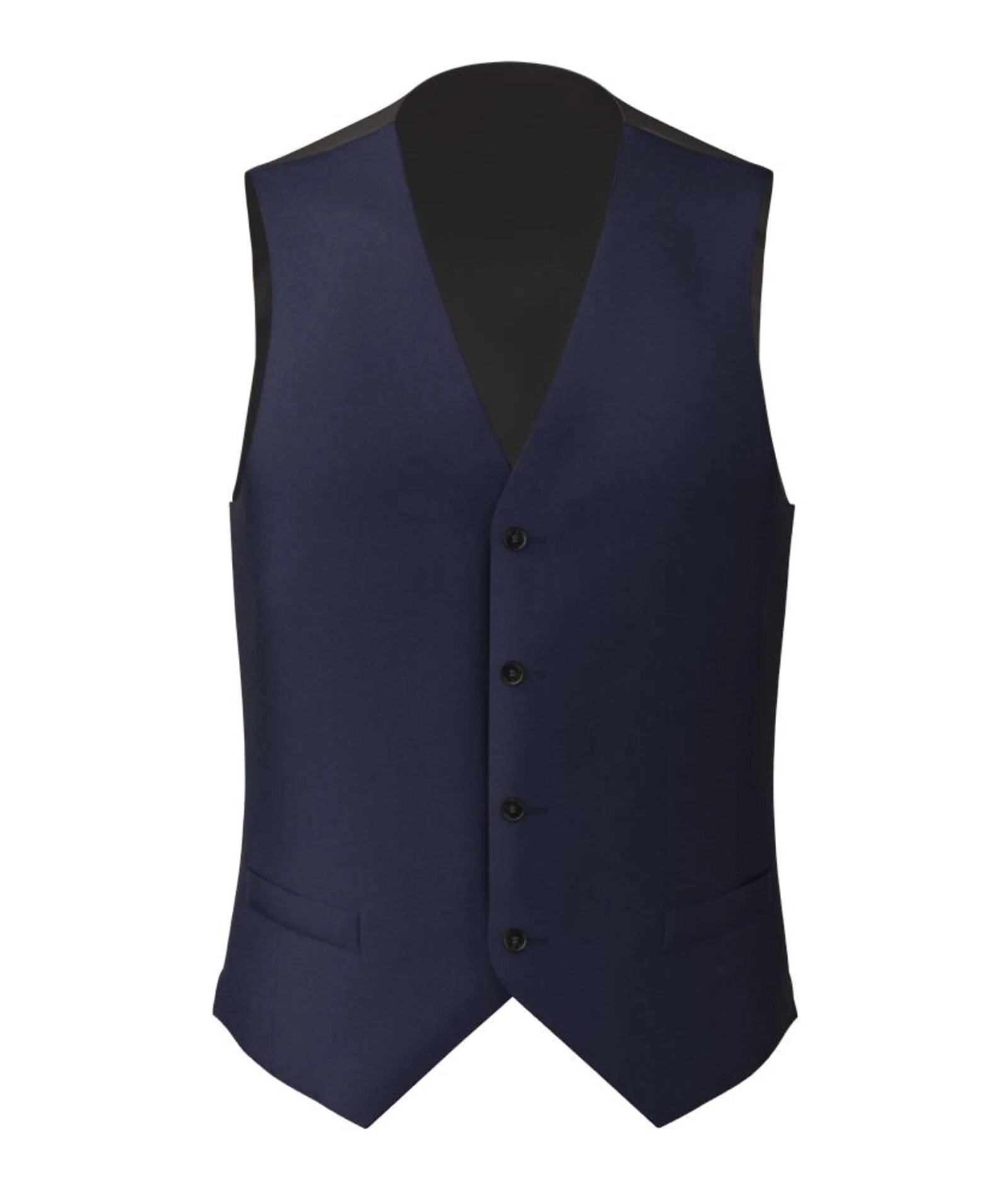 Gilet Blu Twill