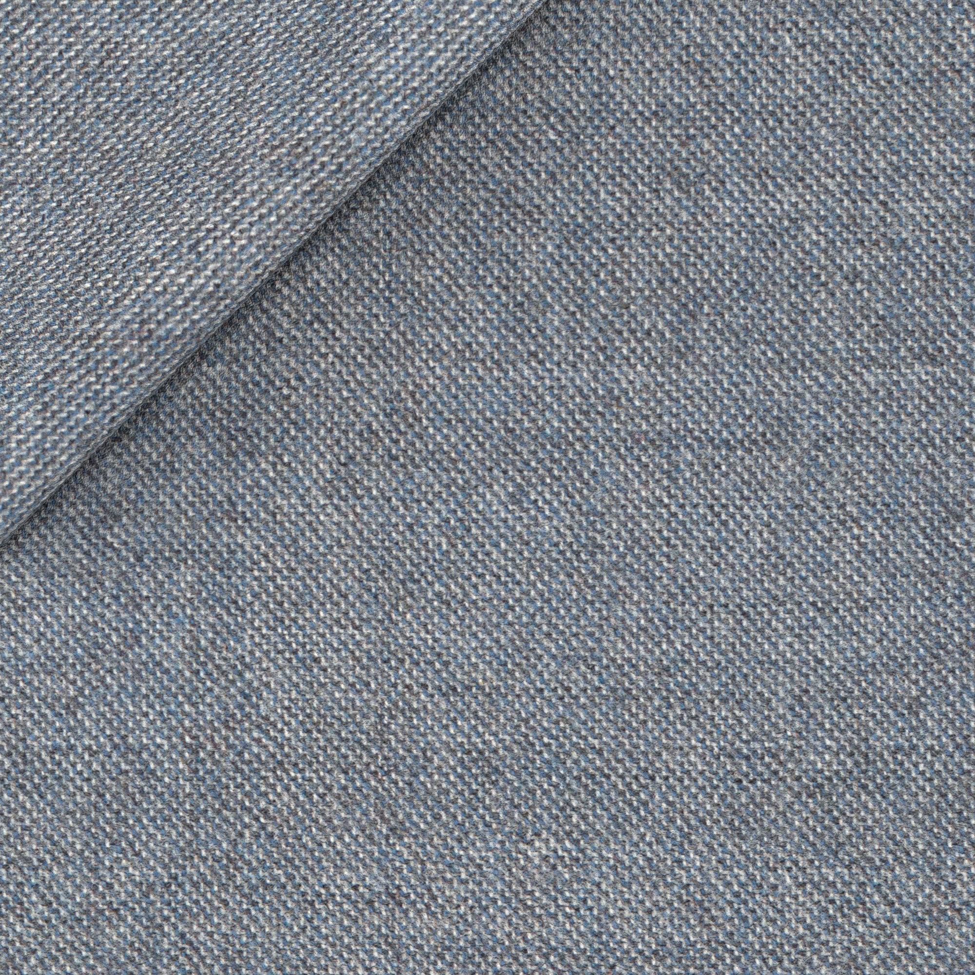 Gilet in grisaglia di lana azzurra - Image 2