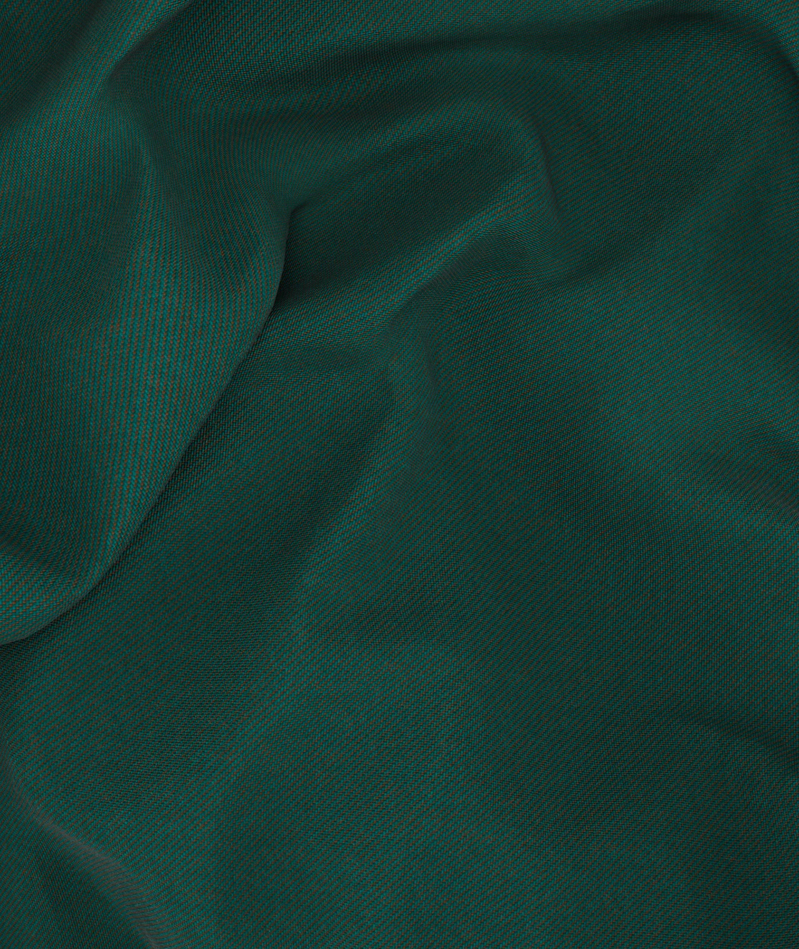 Gilet in lana color petrolio cangiante - Image 4