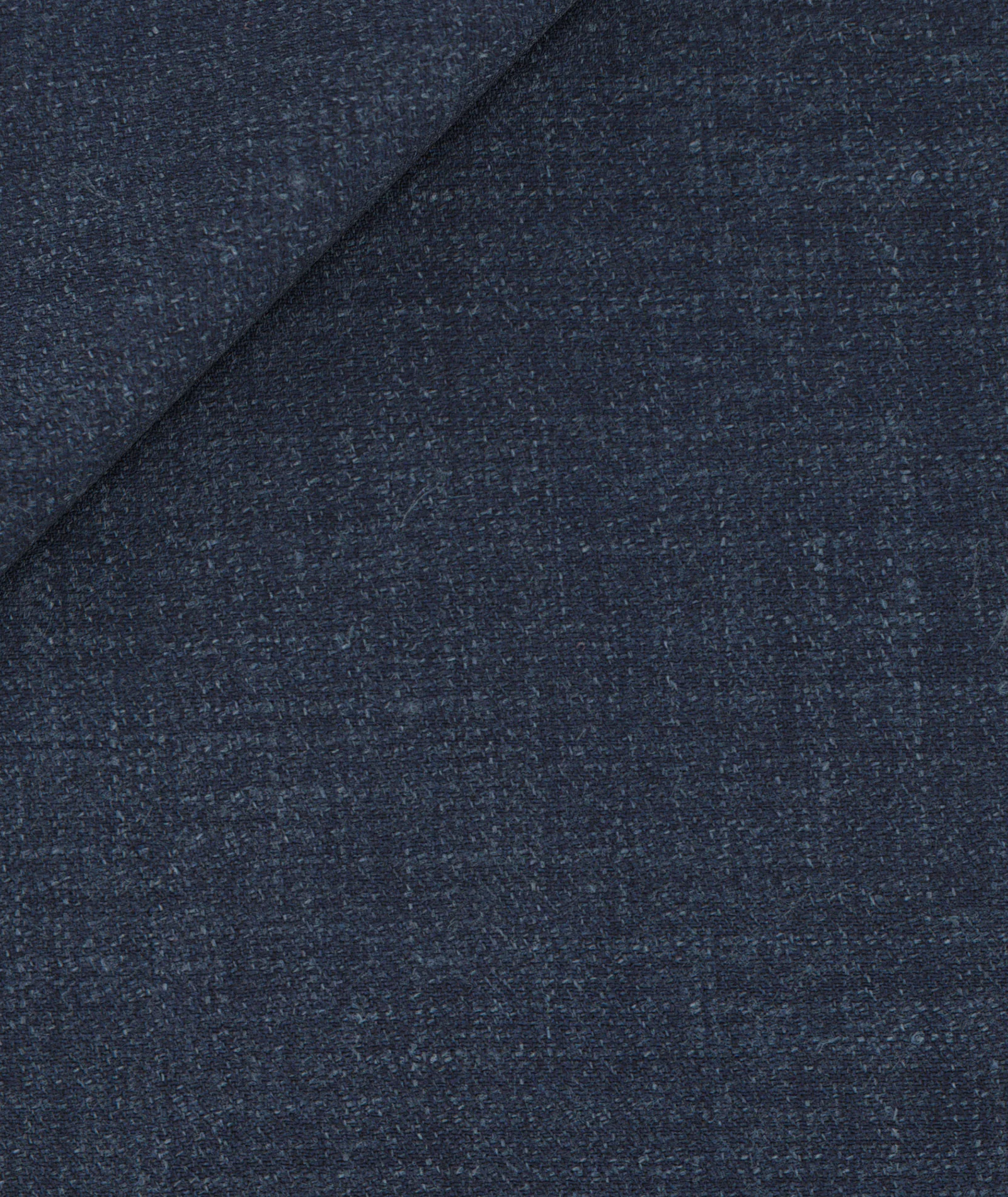 Gilet in twill di cashmere-seta-lino blu denim - Image 3