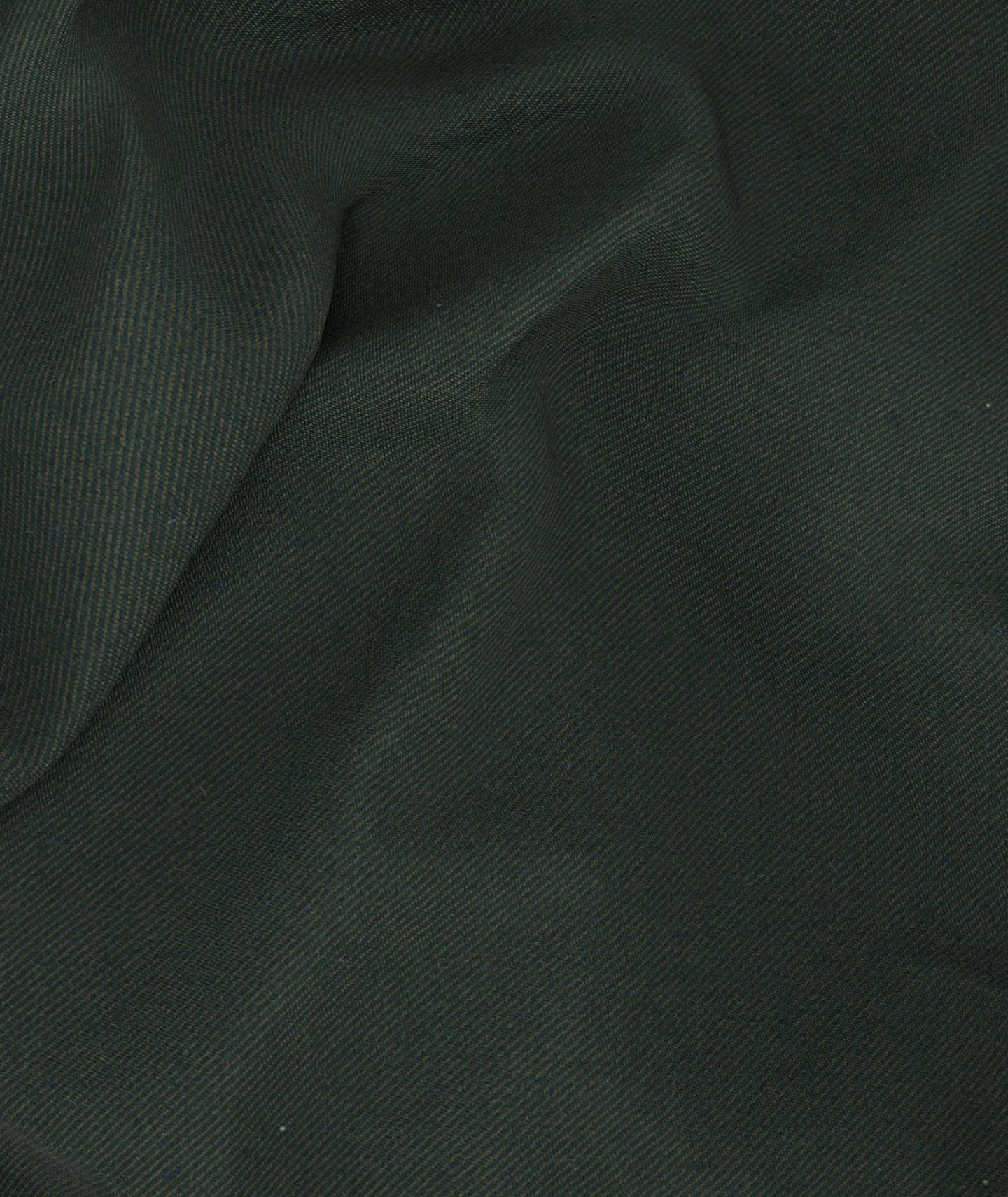 Gilet in twill di cotone e seta verde - Image 3