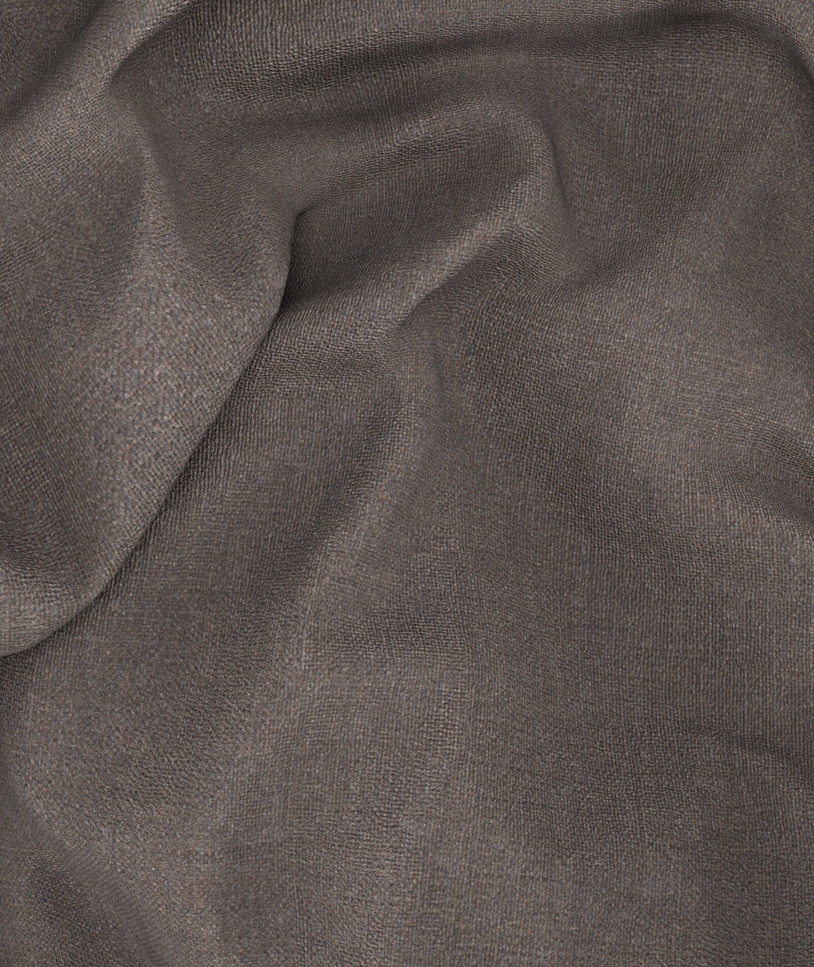 Gilet Marrone in Tela di Lana e Cashmere - Image 3