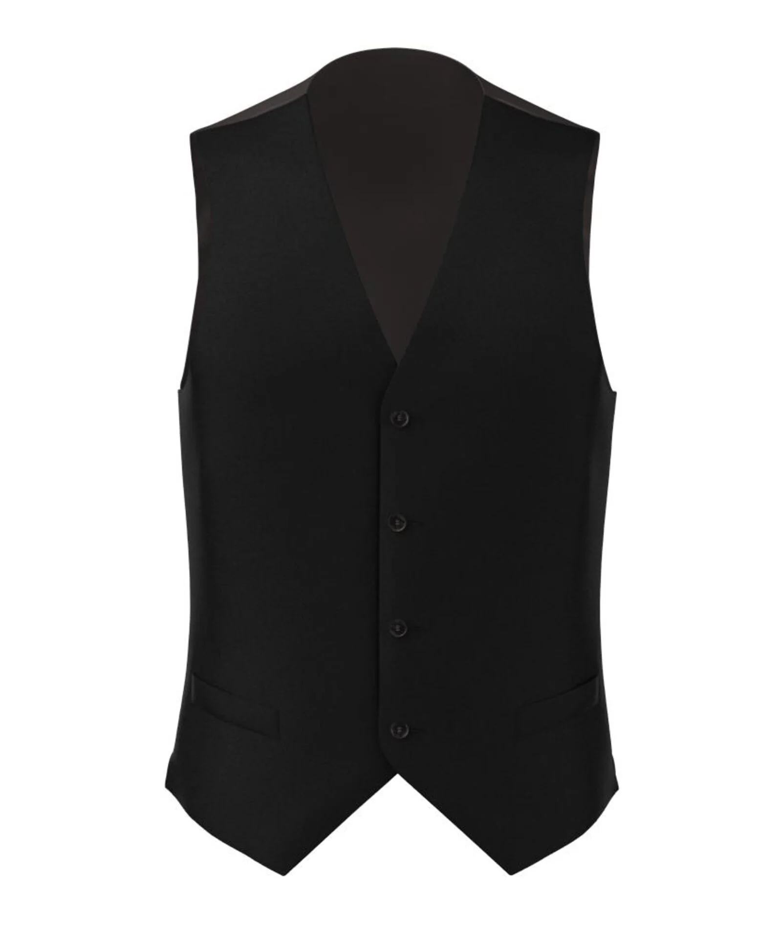Gilet Nero Raso