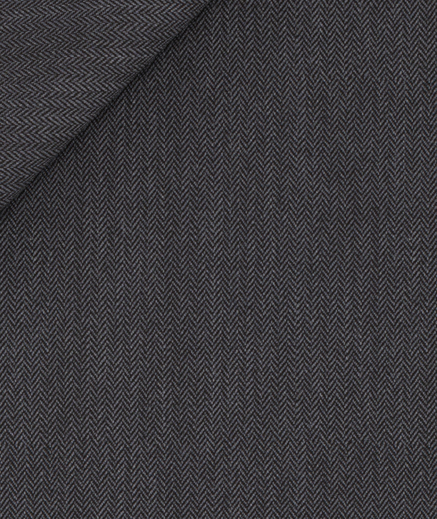 Gilet Signature in lana 180's spigato grigio - Image 3
