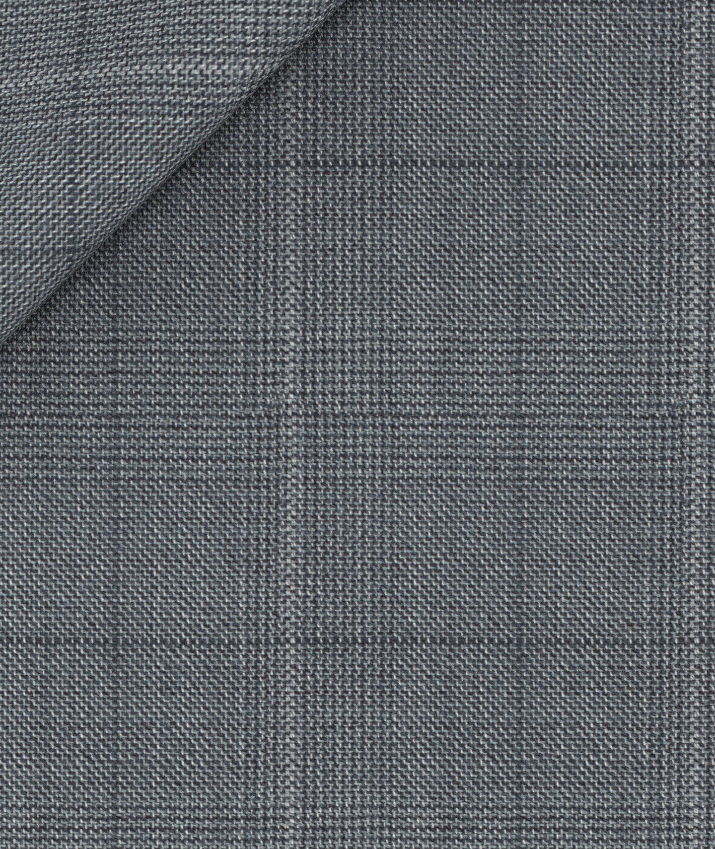 Gilet Signature in lana Principe di Galles grigio - Image 2