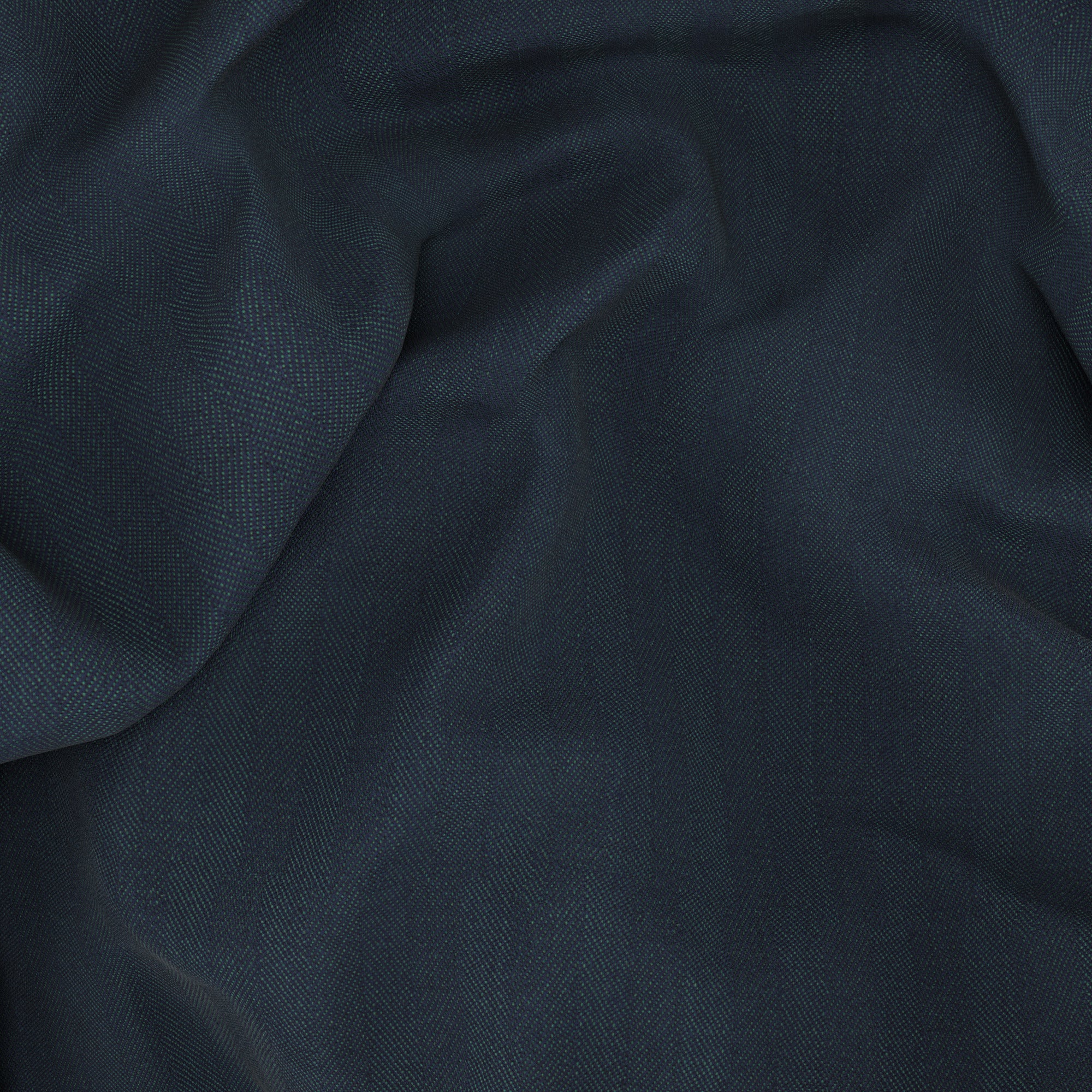 Gilet Solaro in lana spigata  verde blu - Image 3