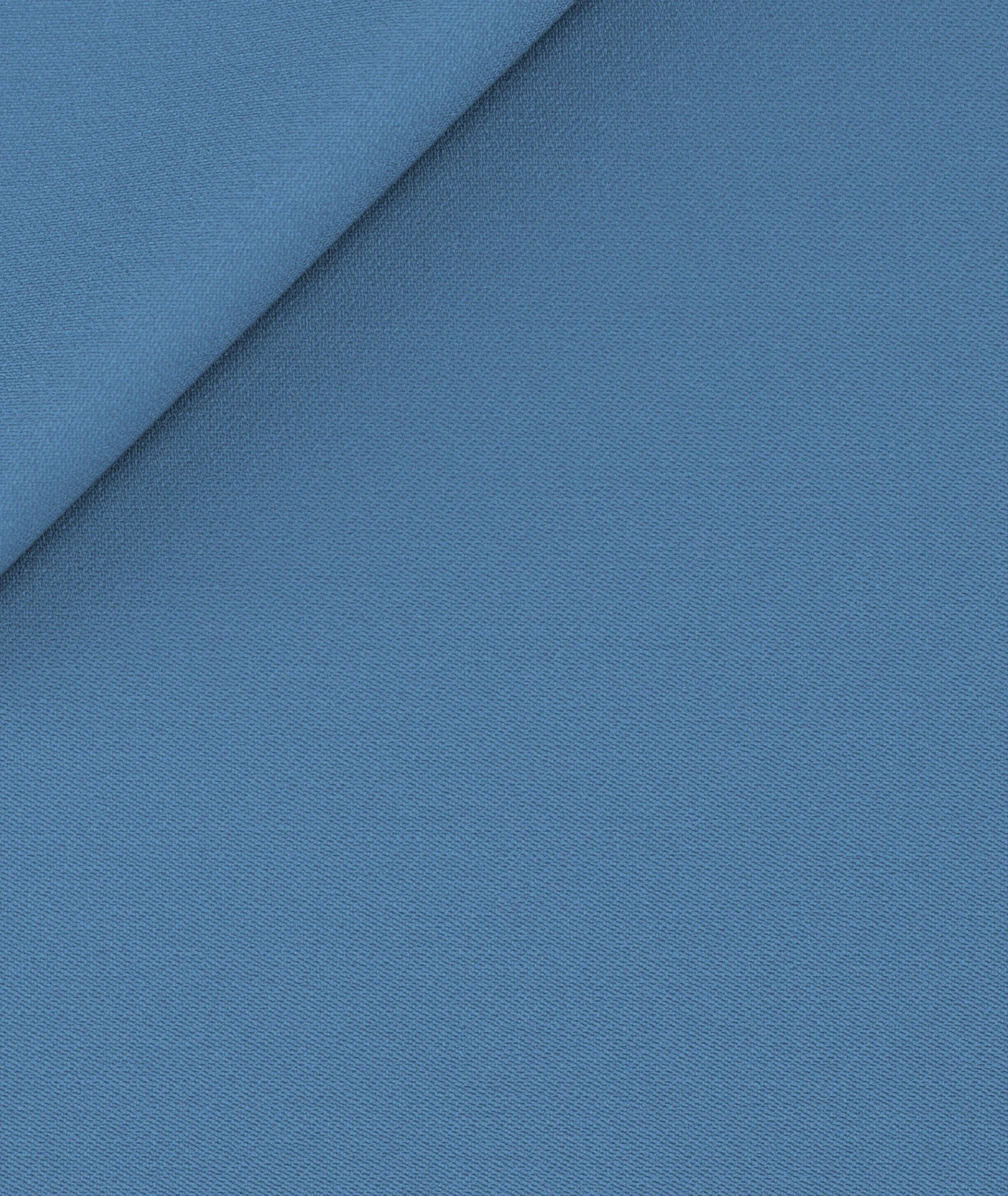 Gilet Su Misura da uomo azzurro in twill di lana - Image 3