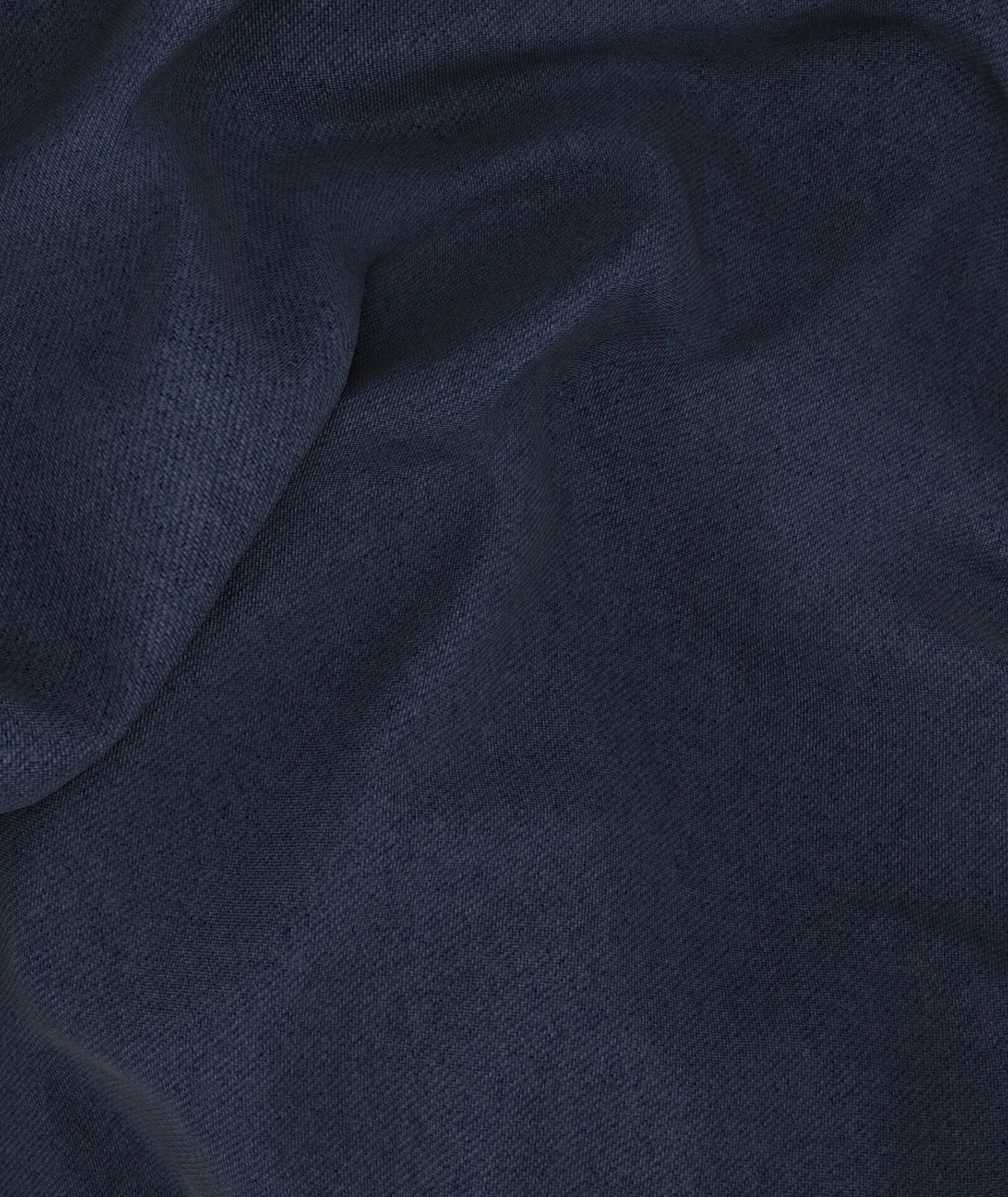 Gilet Su Misura da Uomo blu denim in lana - Image 4