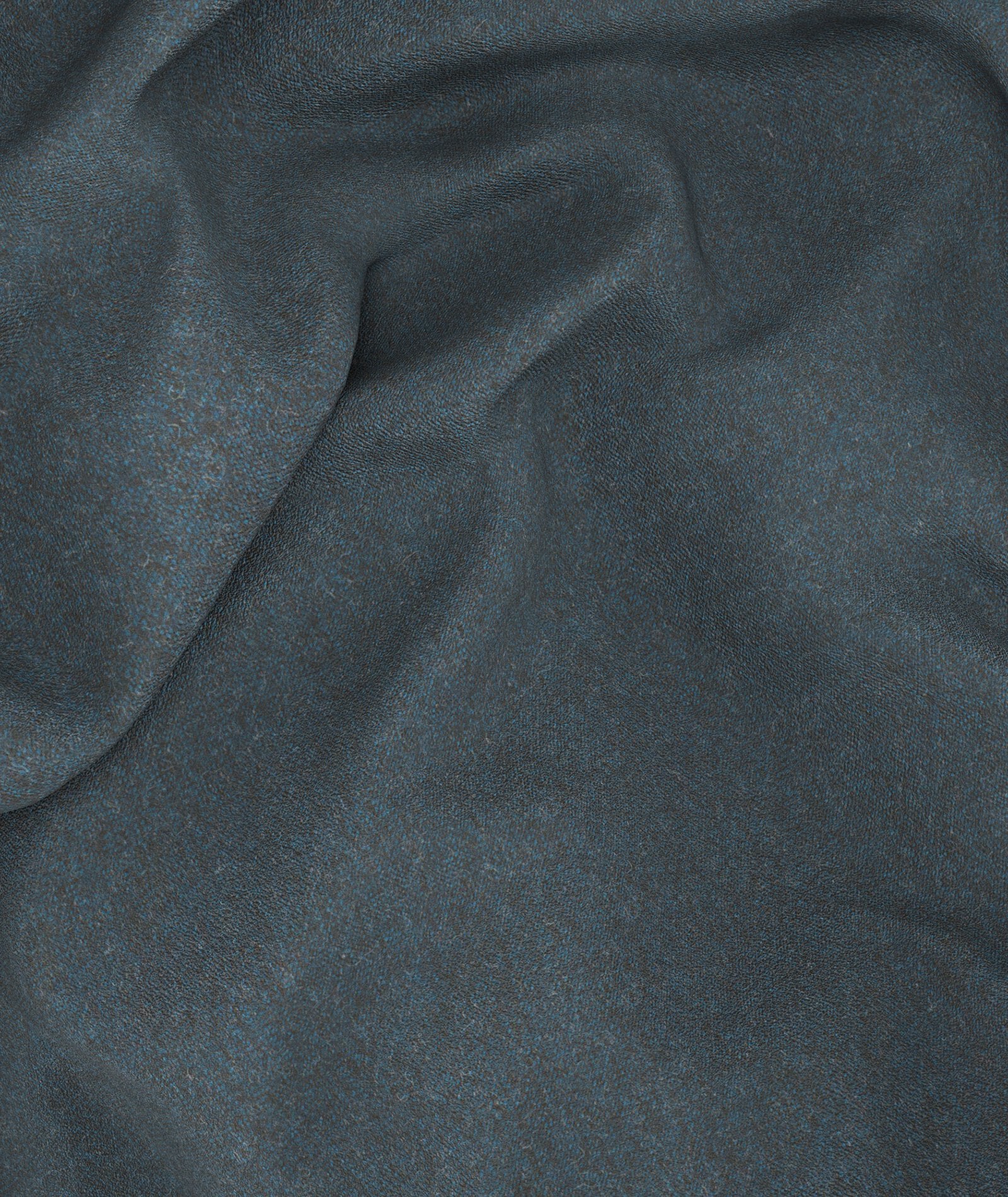 Gilet Su Misura da Uomo in flanella di lana e cashmere blu - Image 4