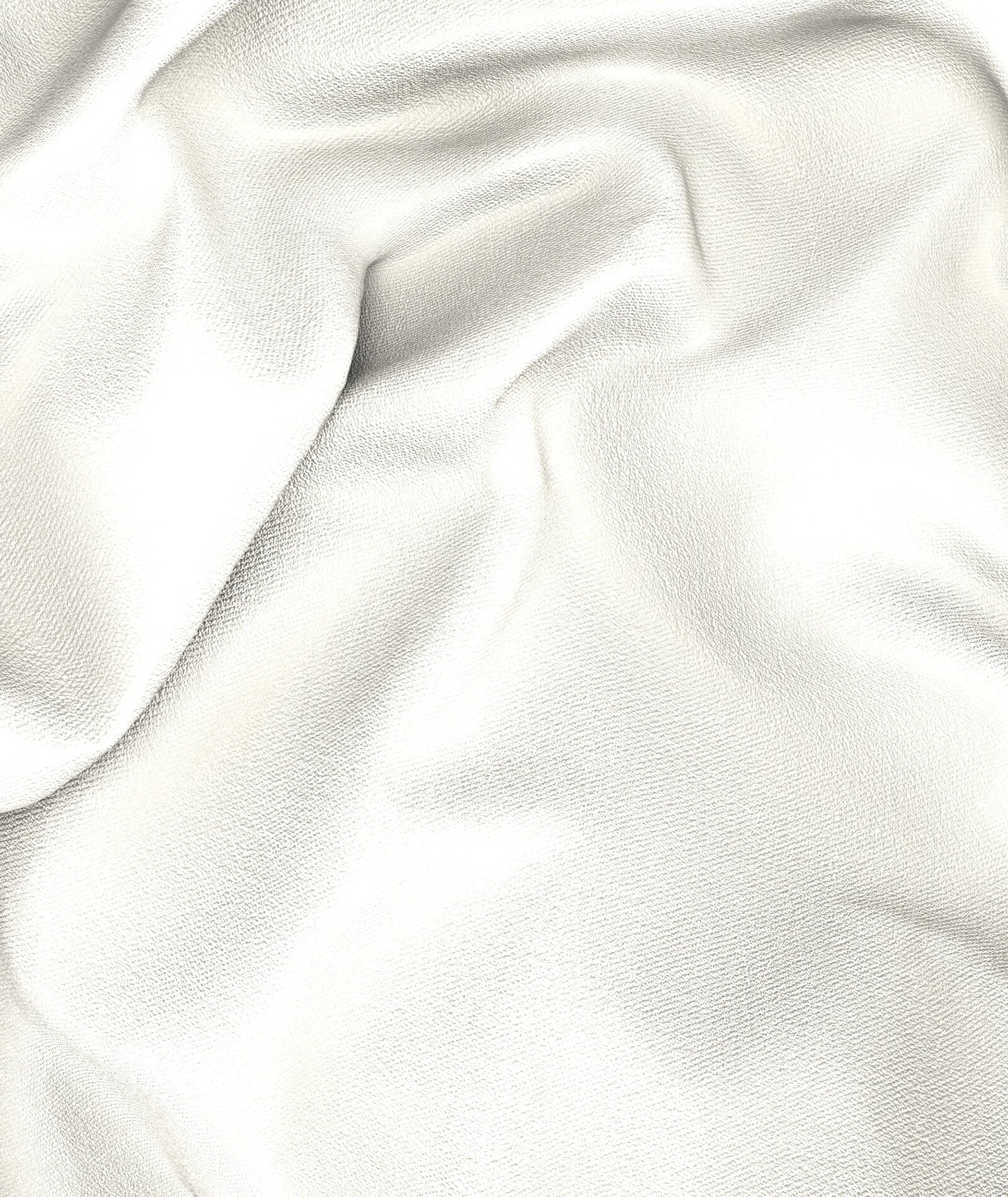Gilet Su Misura da Uomo in lana bianco naturale - Image 4