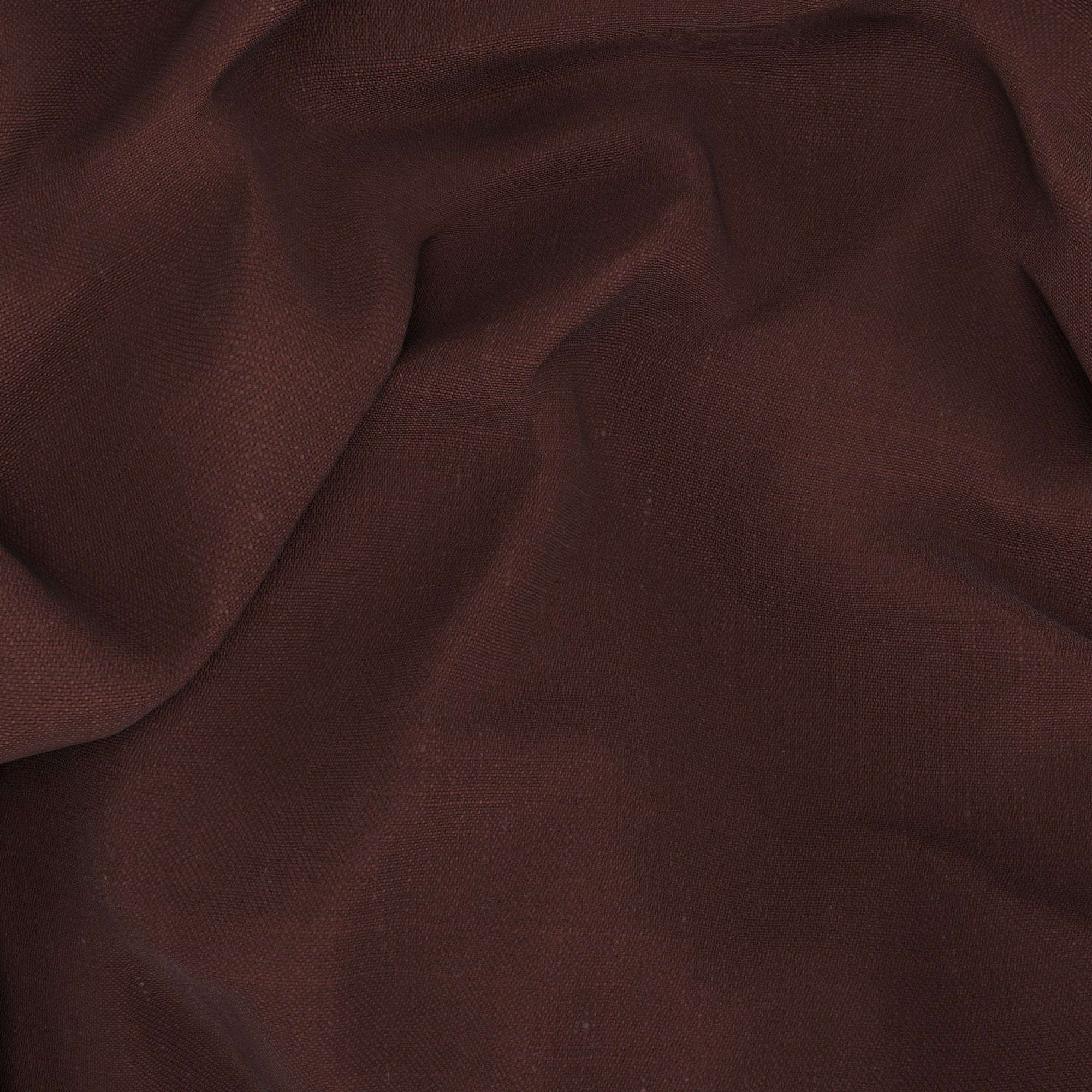 Pantaloni chino in twill lino lana marrone - Image 2