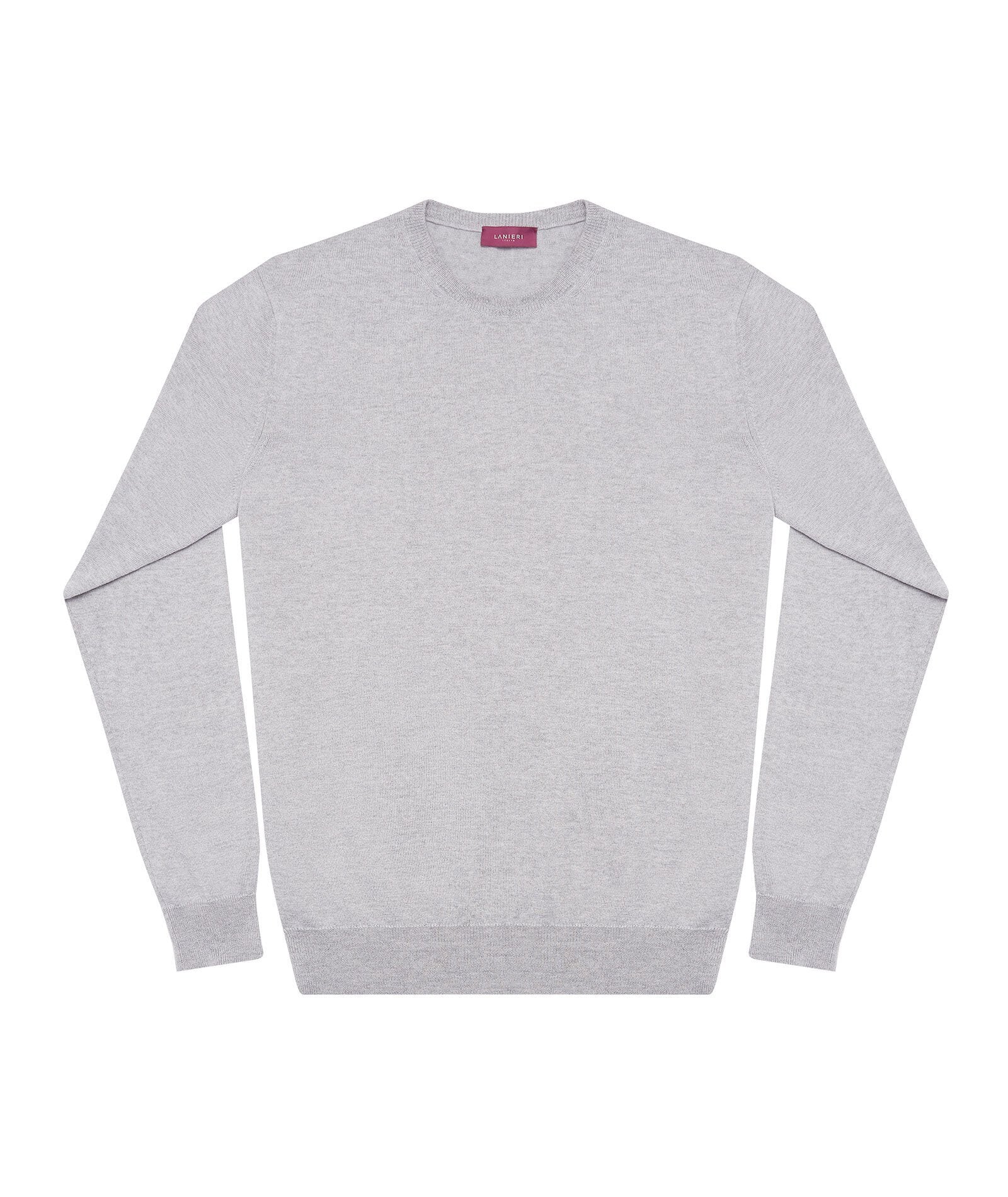 Maglione grigio in lana - Image 3