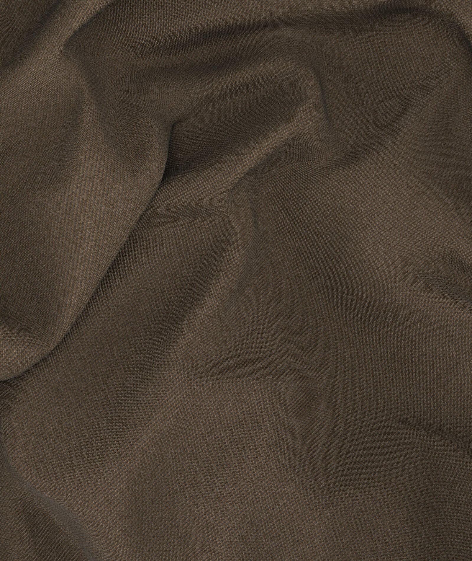 Marrone chiaro in lana e lyocell stretch - Image 3