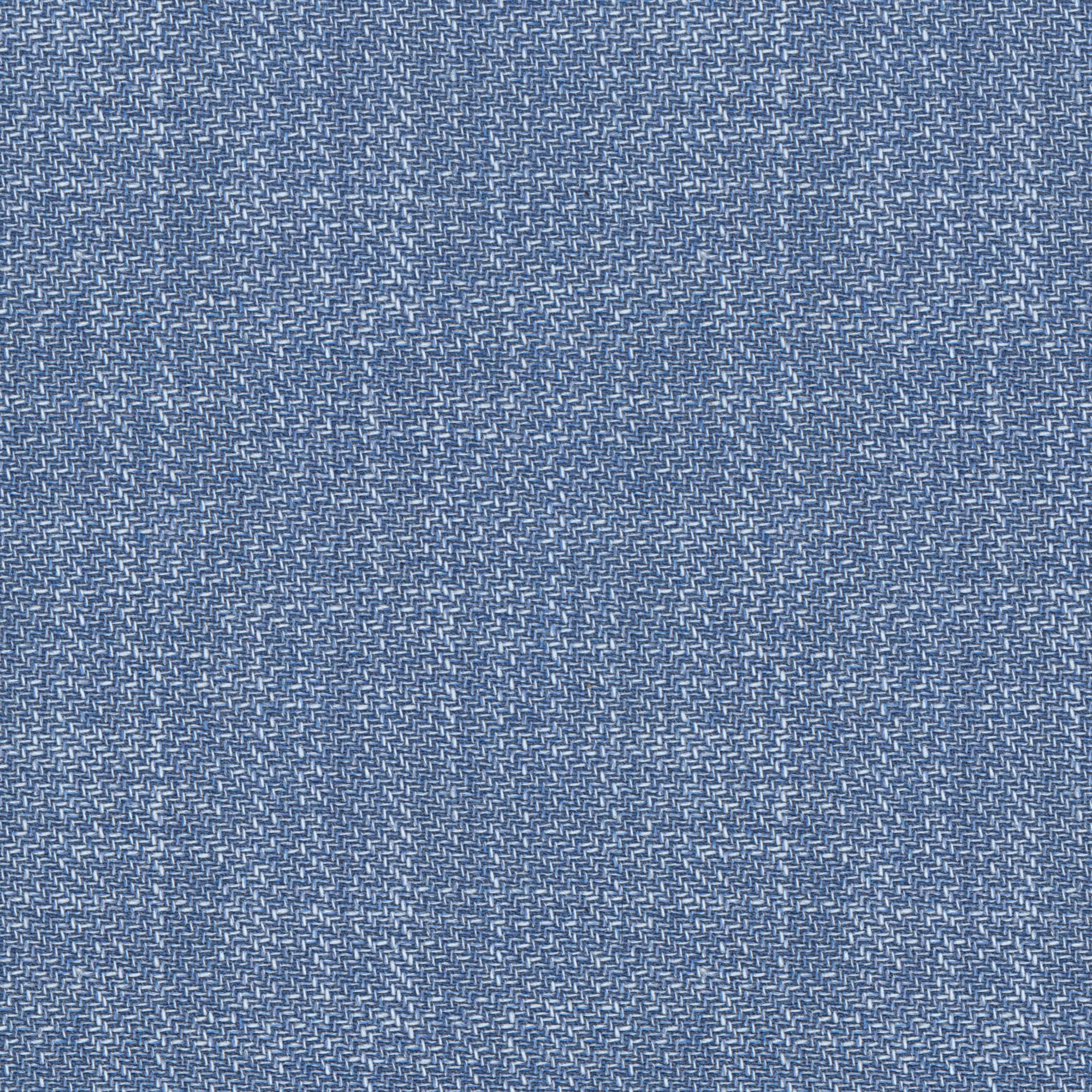 Overshirt in cotone lana celeste mélange - Image 5