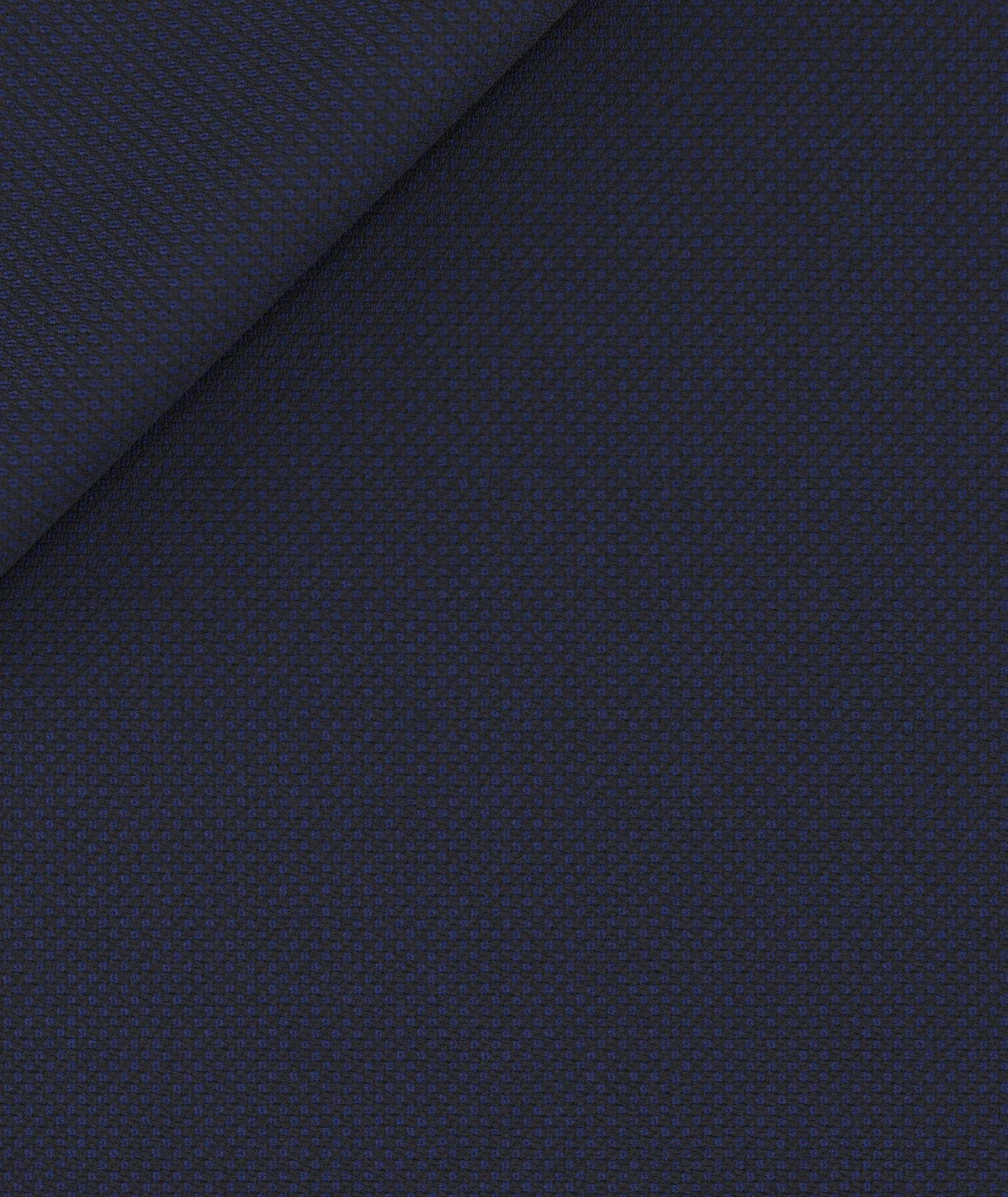 Pantalone Blu in Occhio di Pernice di Lana - Image 2