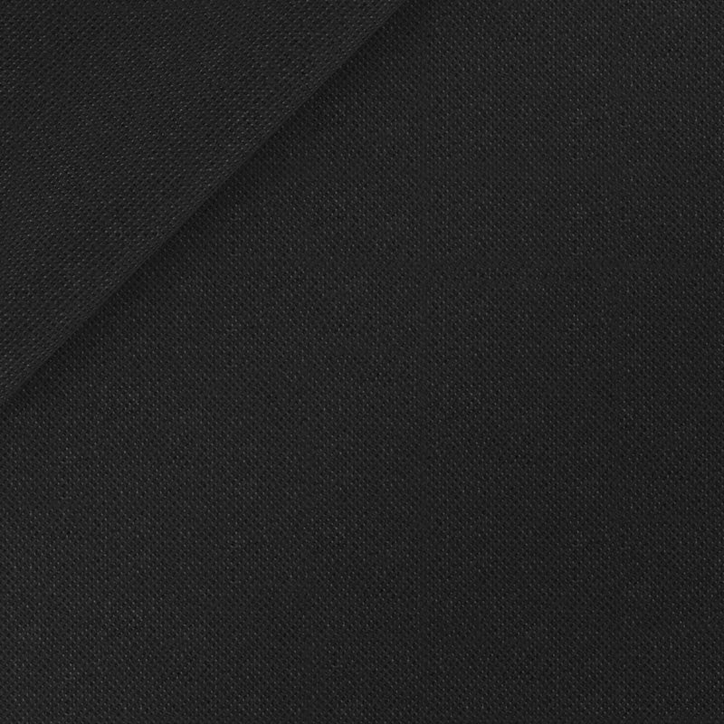 Pantalone Twill Nero Lana Seta - Image 2