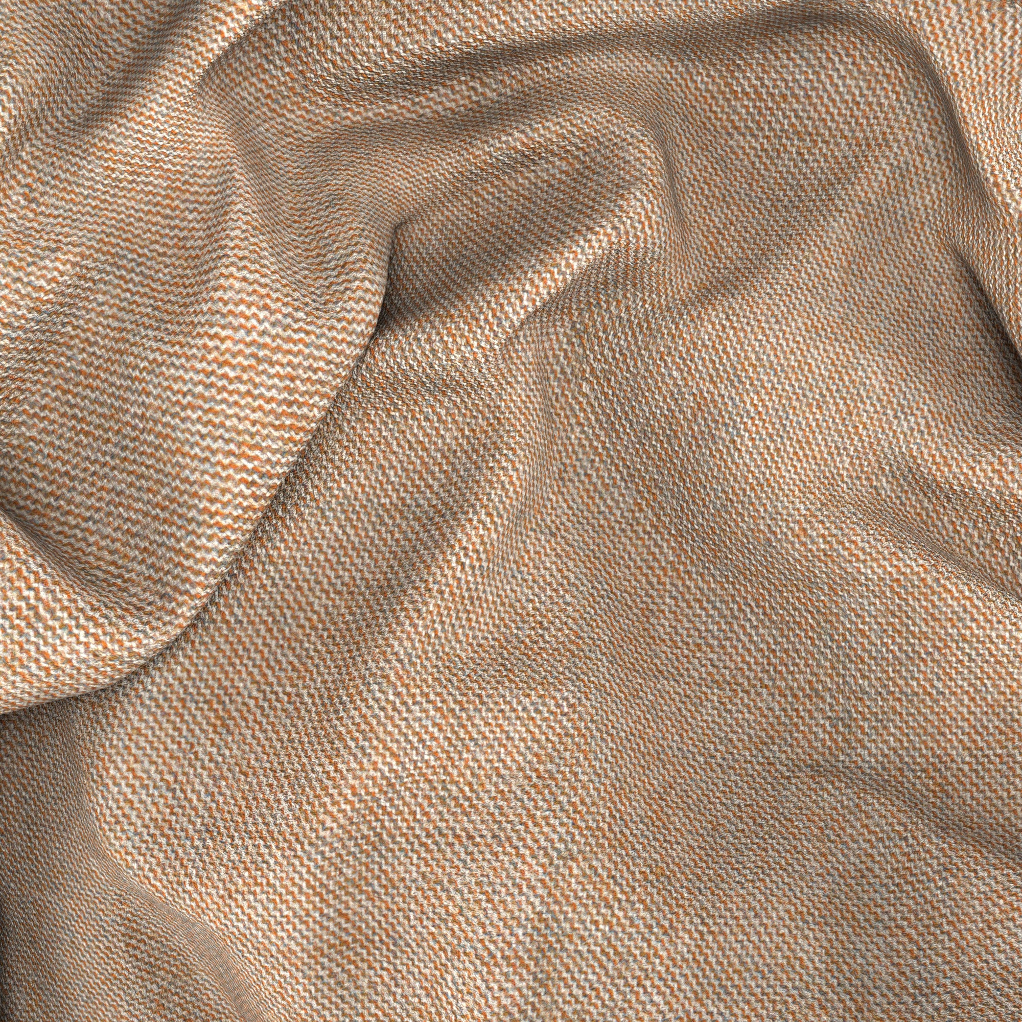 Pantaloni in grisaglia di lana color cammello - Image 3